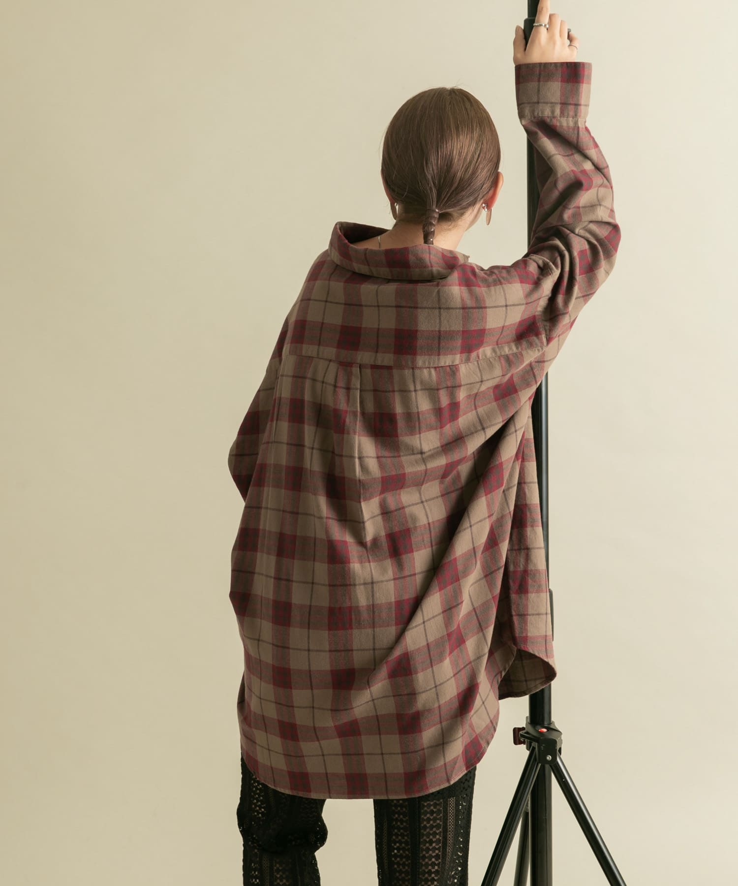 身長：160cm サイズ：one