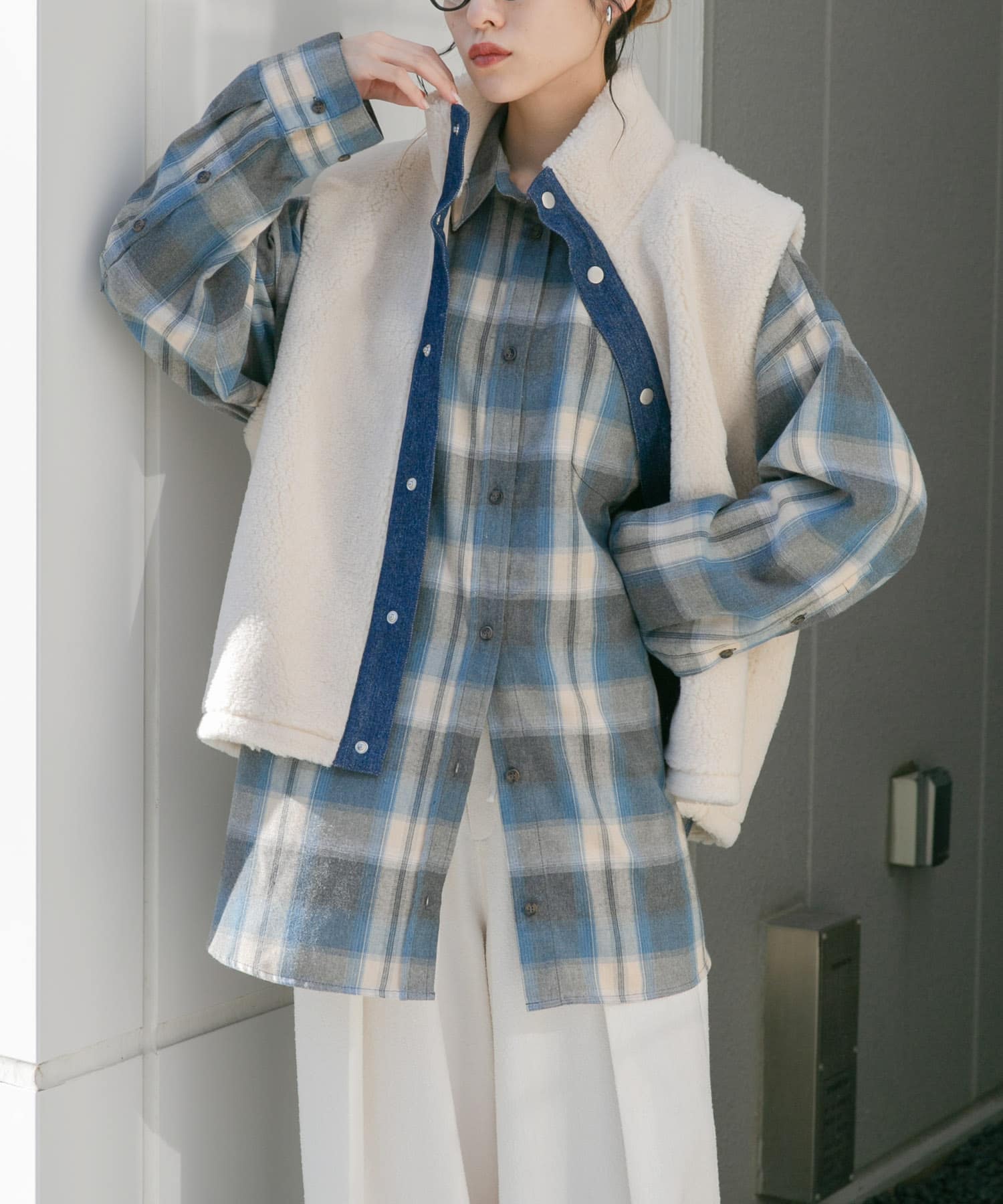 身長：160cm サイズ：one