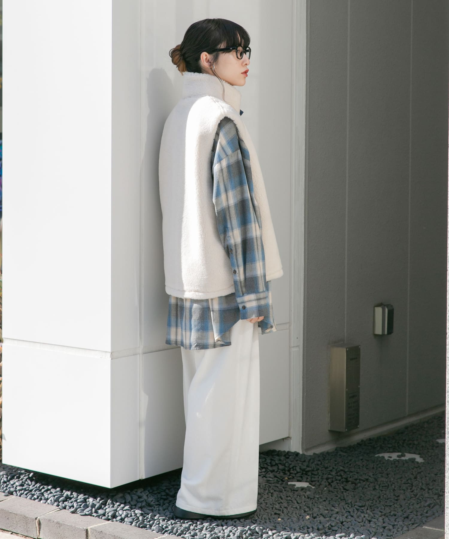 身長：160cm サイズ：one