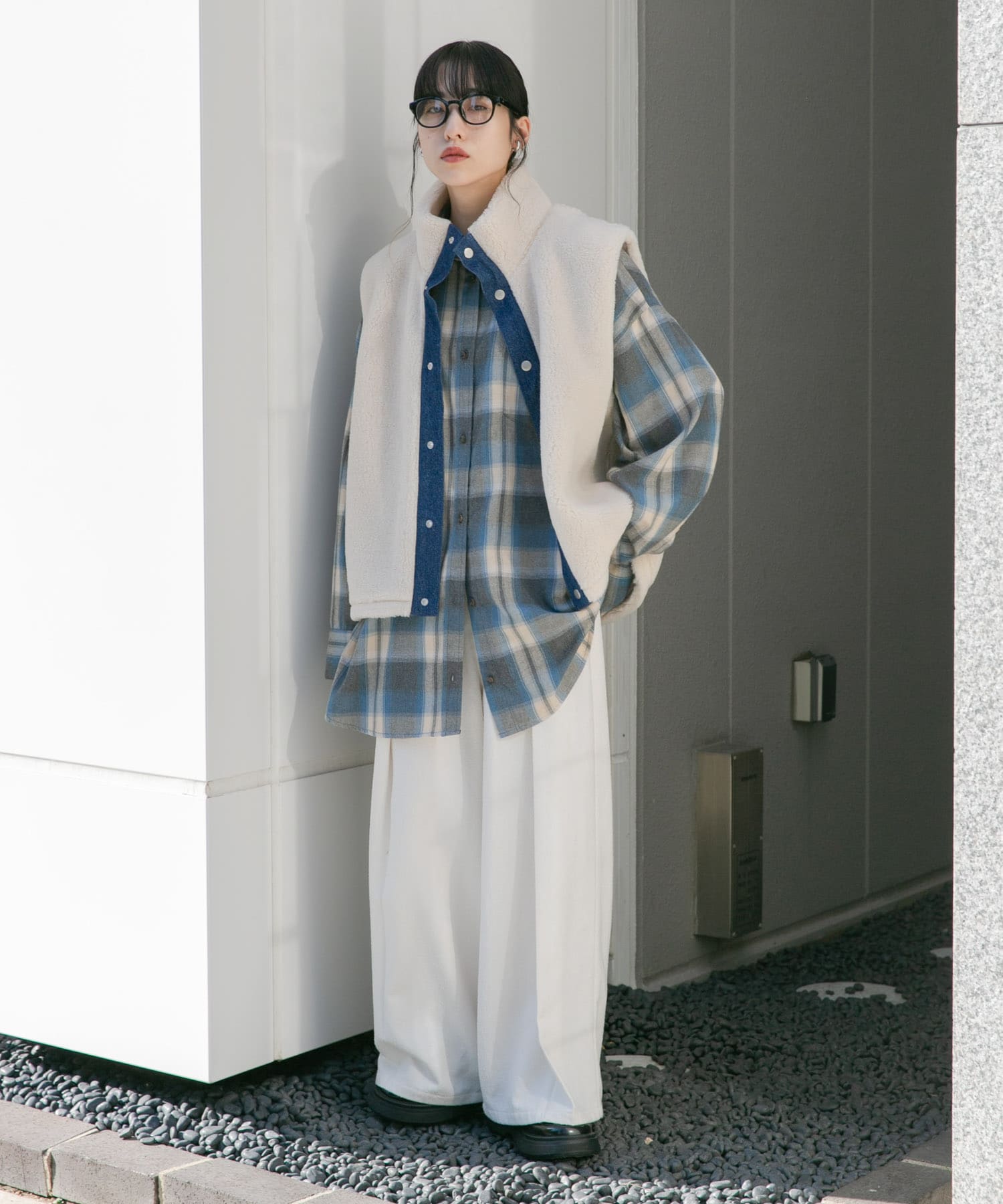 身長：160cm サイズ：one