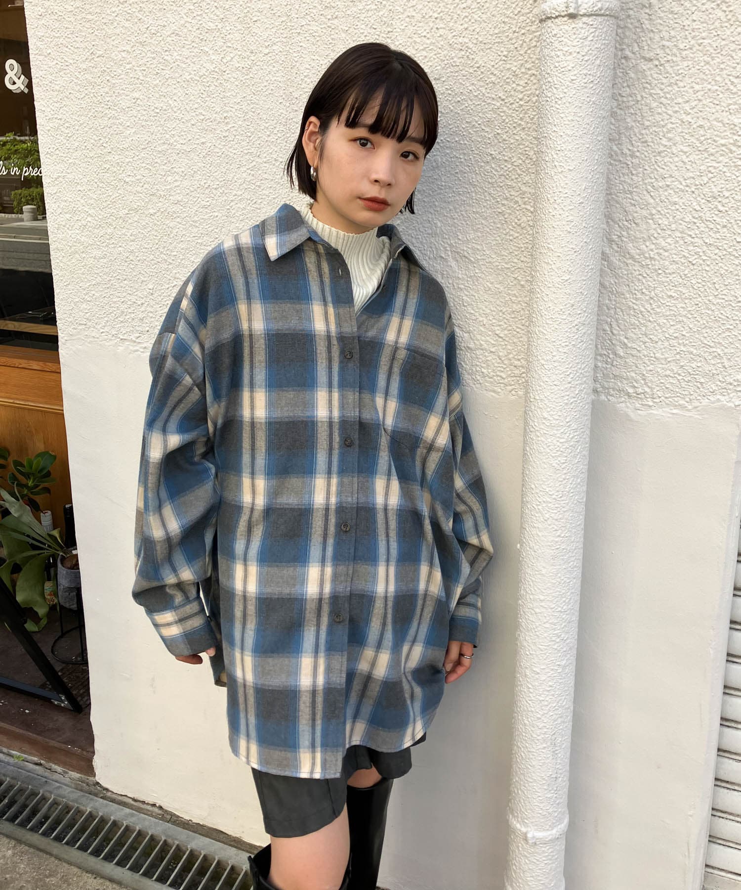身長：160cm サイズ：one
