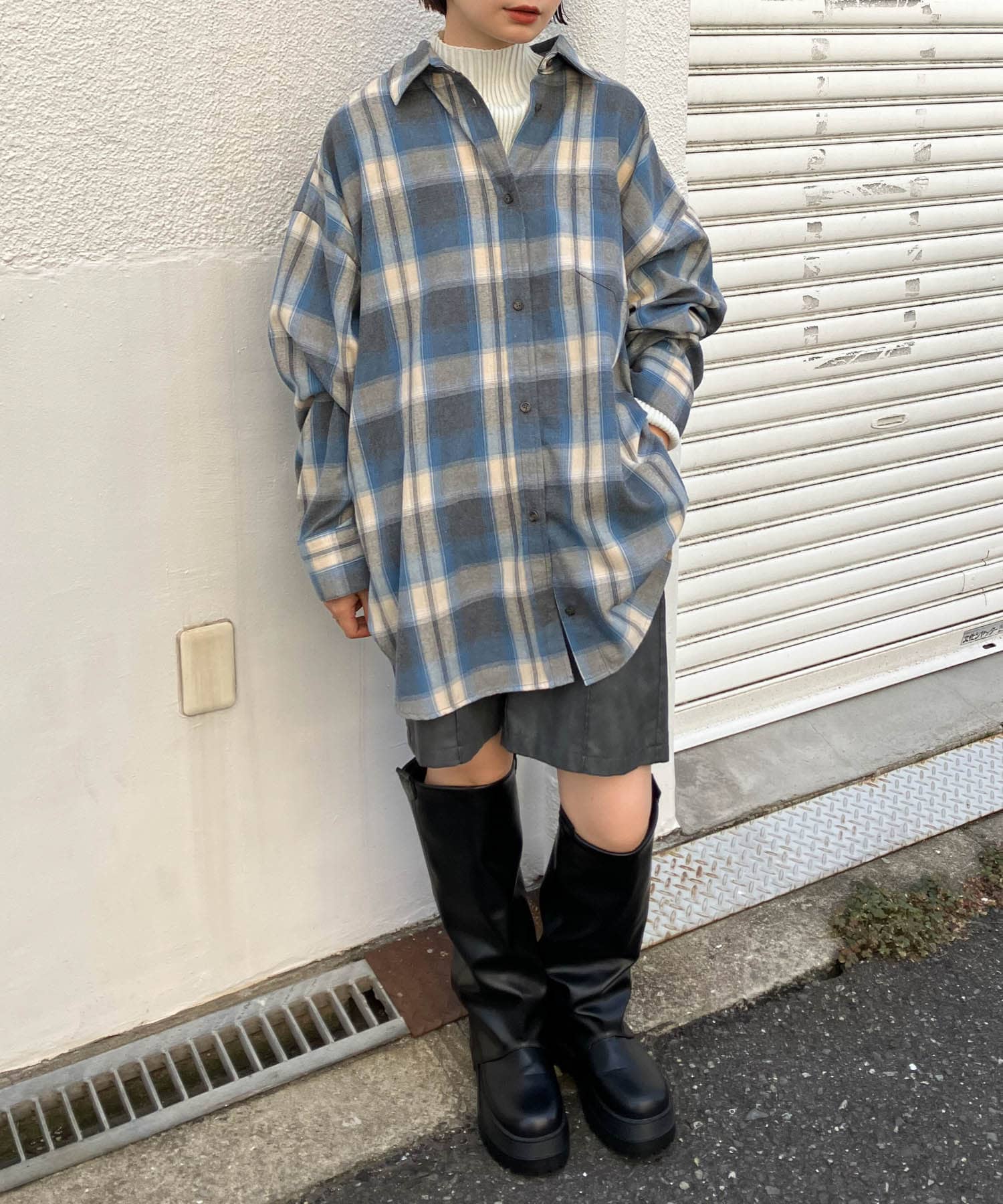 身長：160cm サイズ：one
