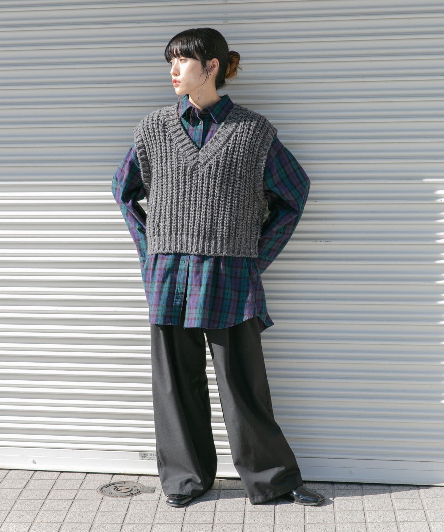身長：160cm サイズ：one