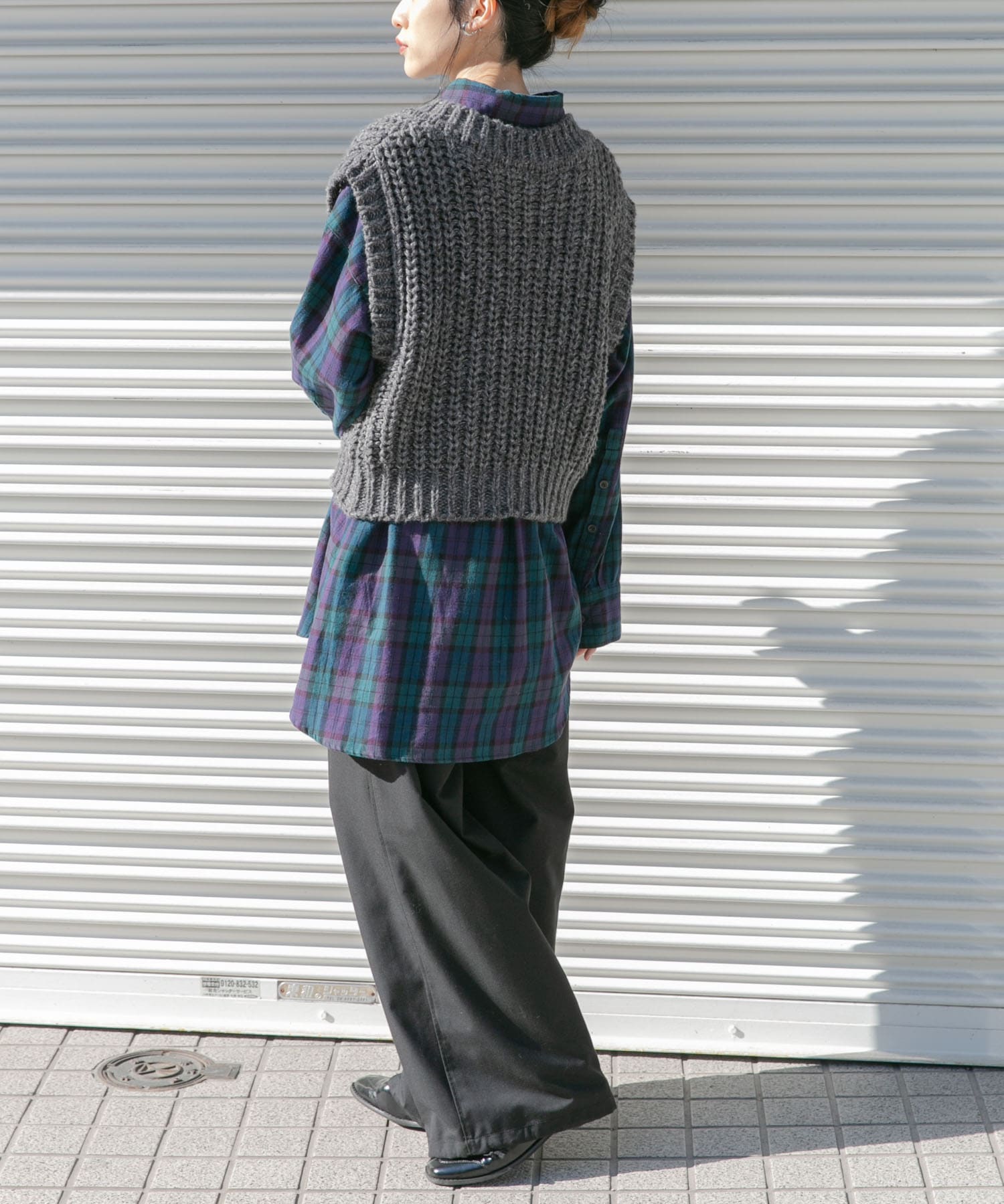 身長：160cm サイズ：one