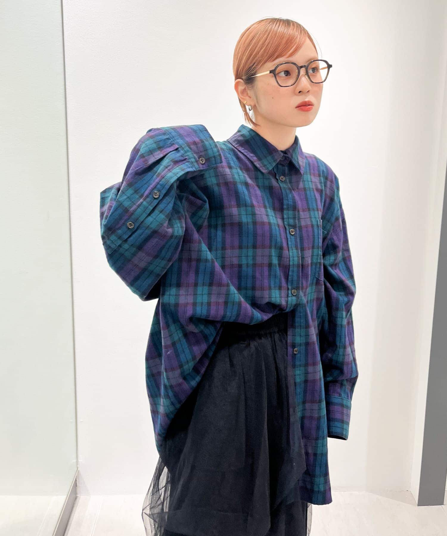身長：153cm サイズ：one