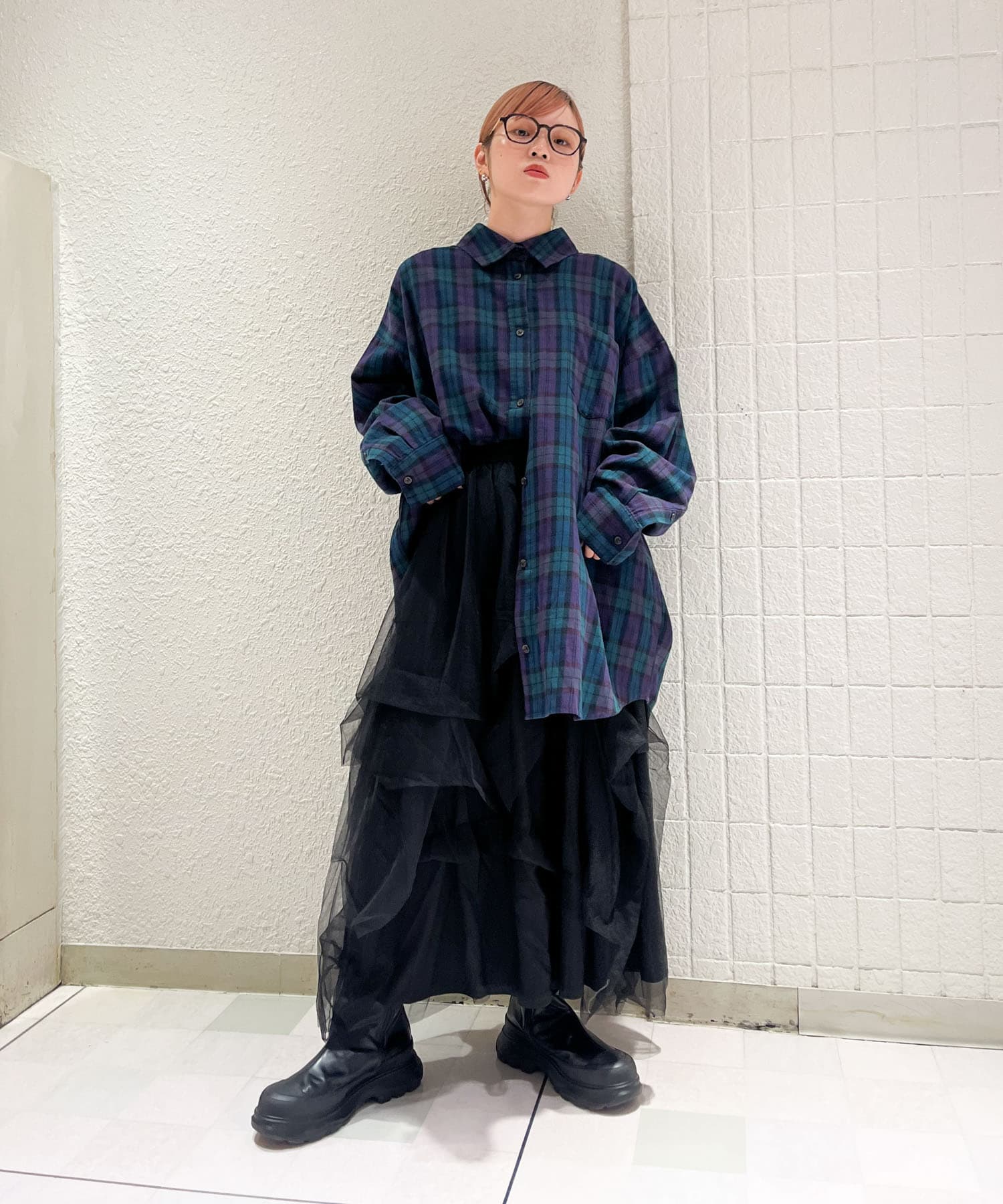 身長：153cm サイズ：one