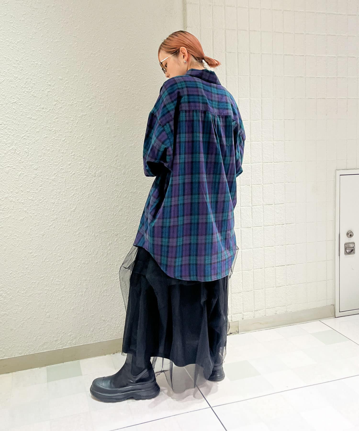 身長：153cm サイズ：one