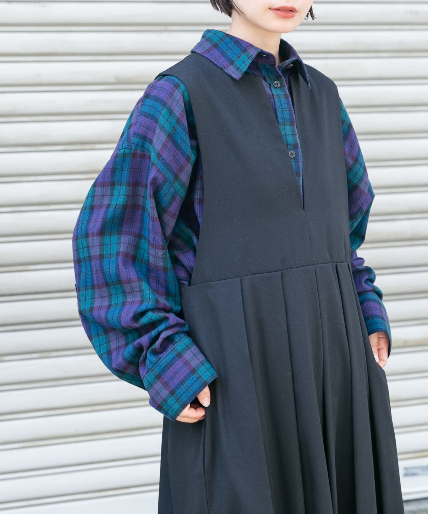 身長：160cm サイズ：one