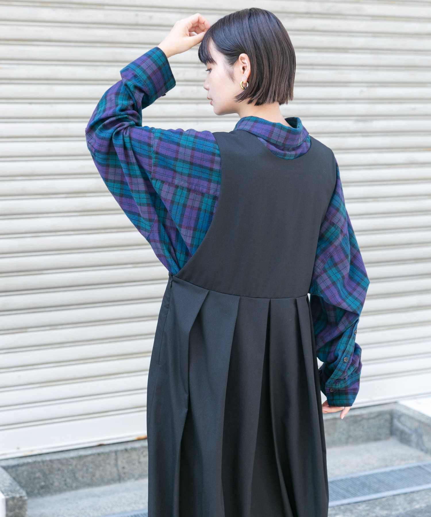 身長：160cm サイズ：one
