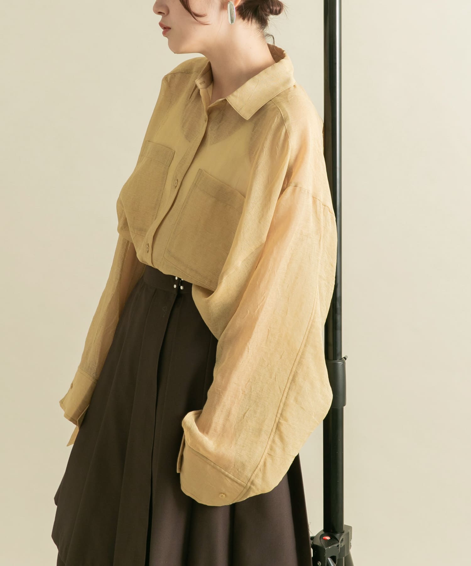 身長：160cm サイズ：one