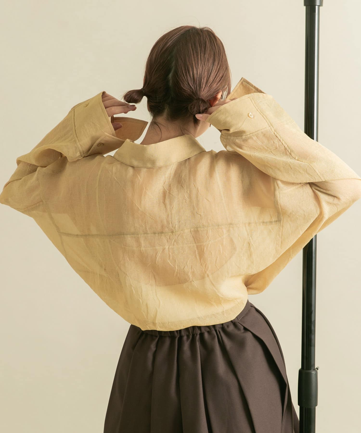 身長：160cm サイズ：one