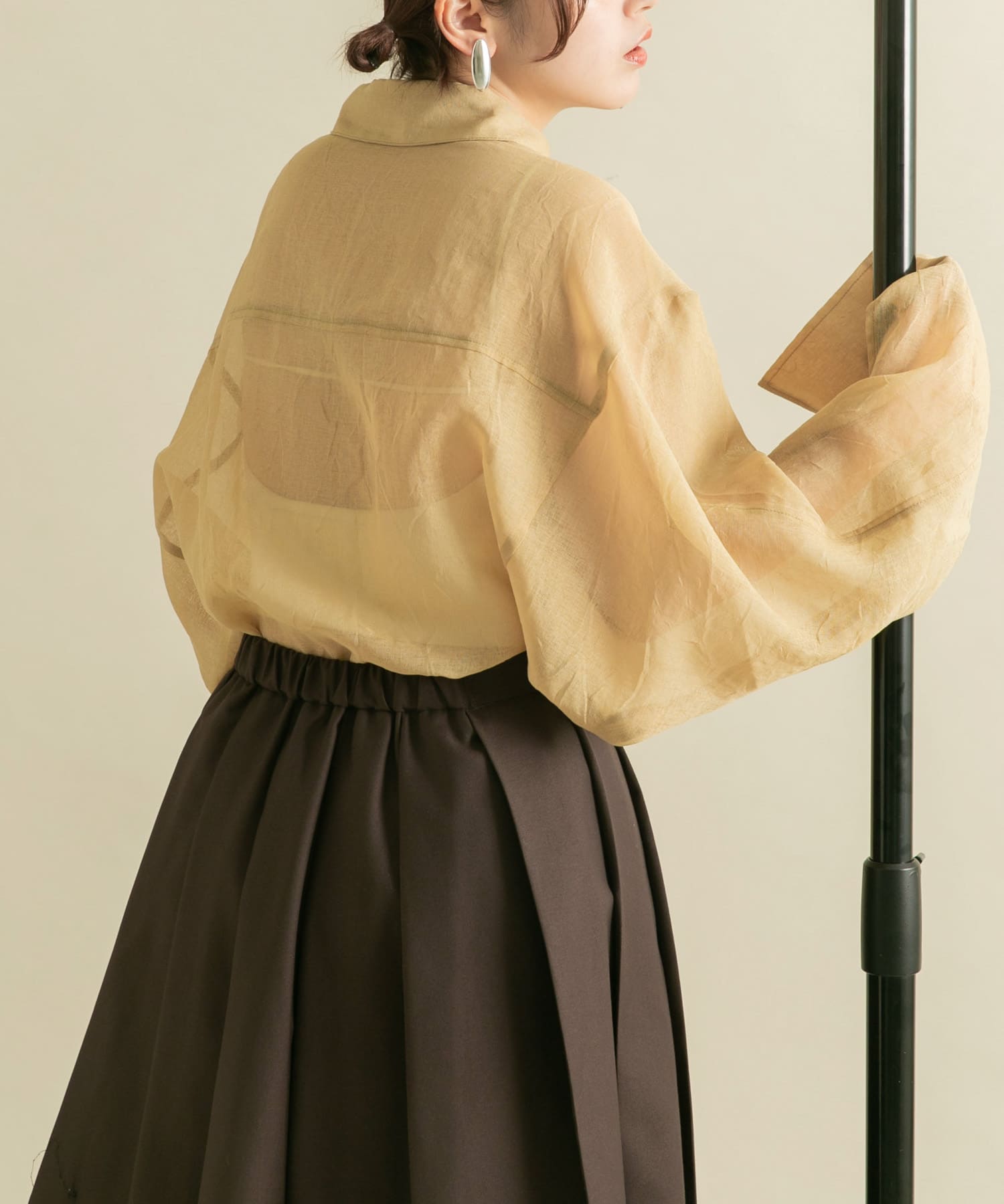 身長：160cm サイズ：one