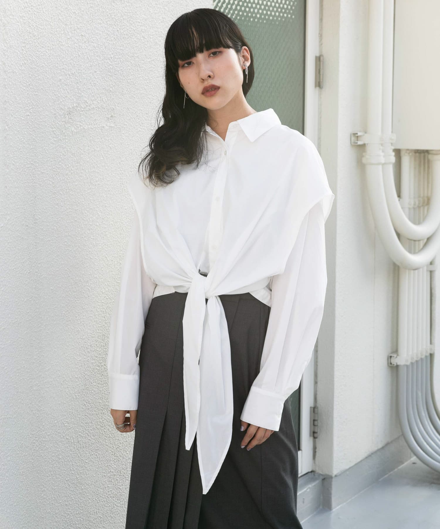 身長：160cm サイズ：one