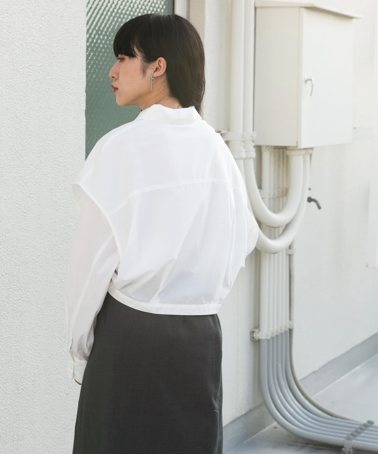 身長：160cm サイズ：one