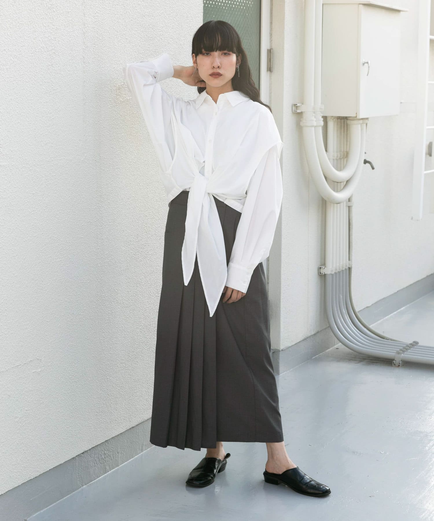 身長：160cm サイズ：one