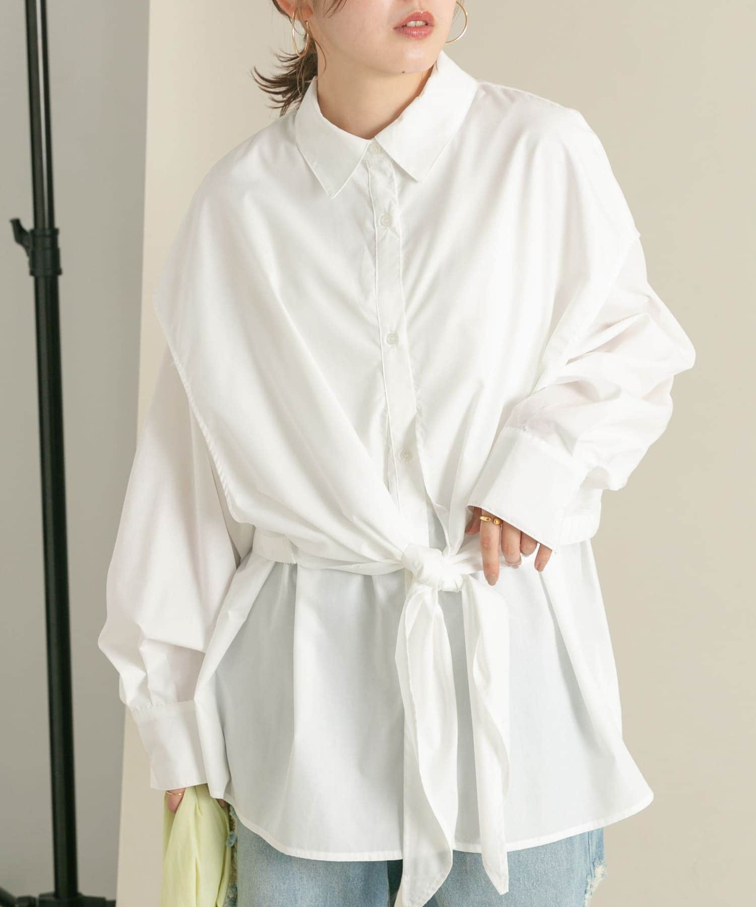 身長：160cm サイズ：one