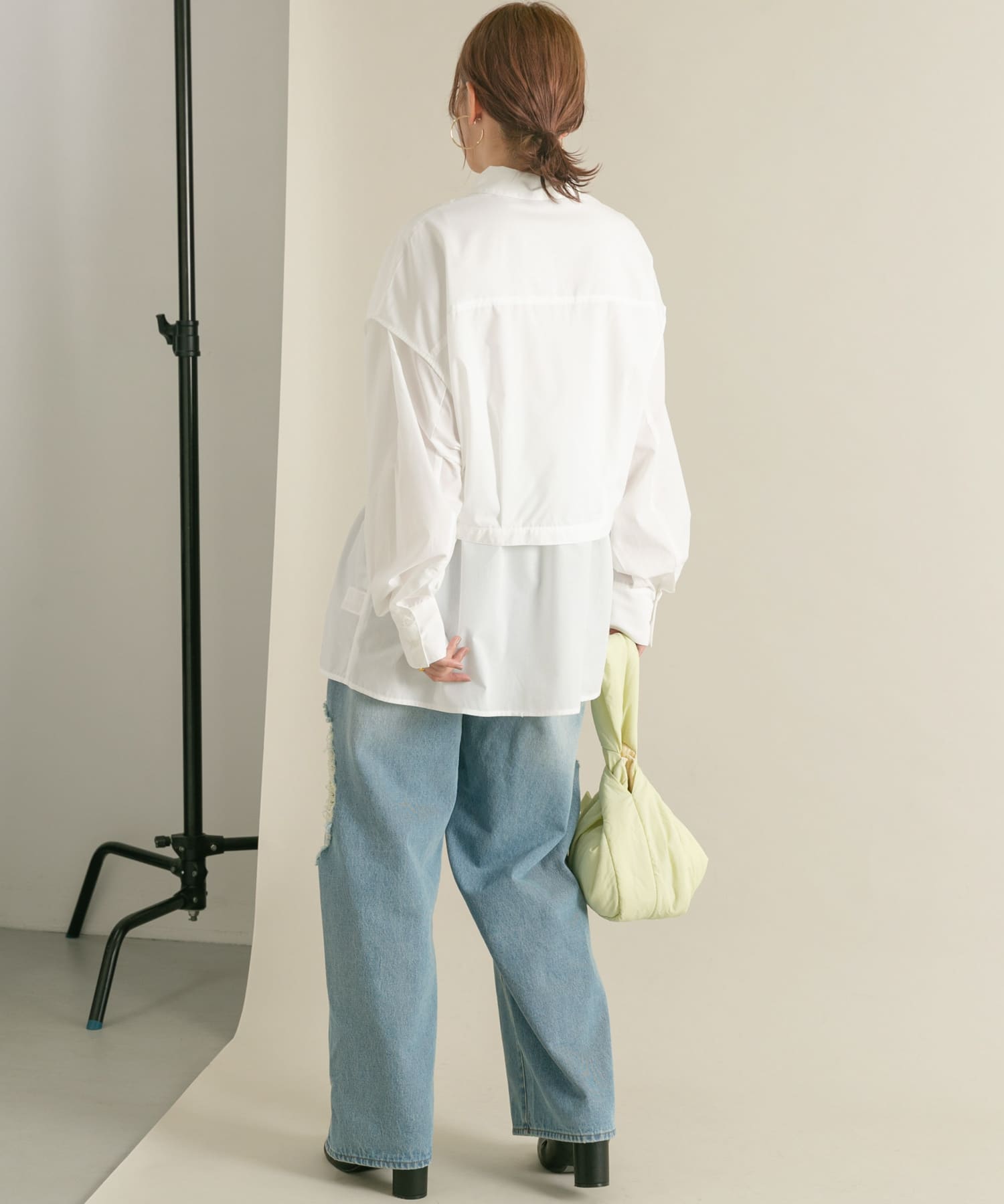 身長：160cm サイズ：one