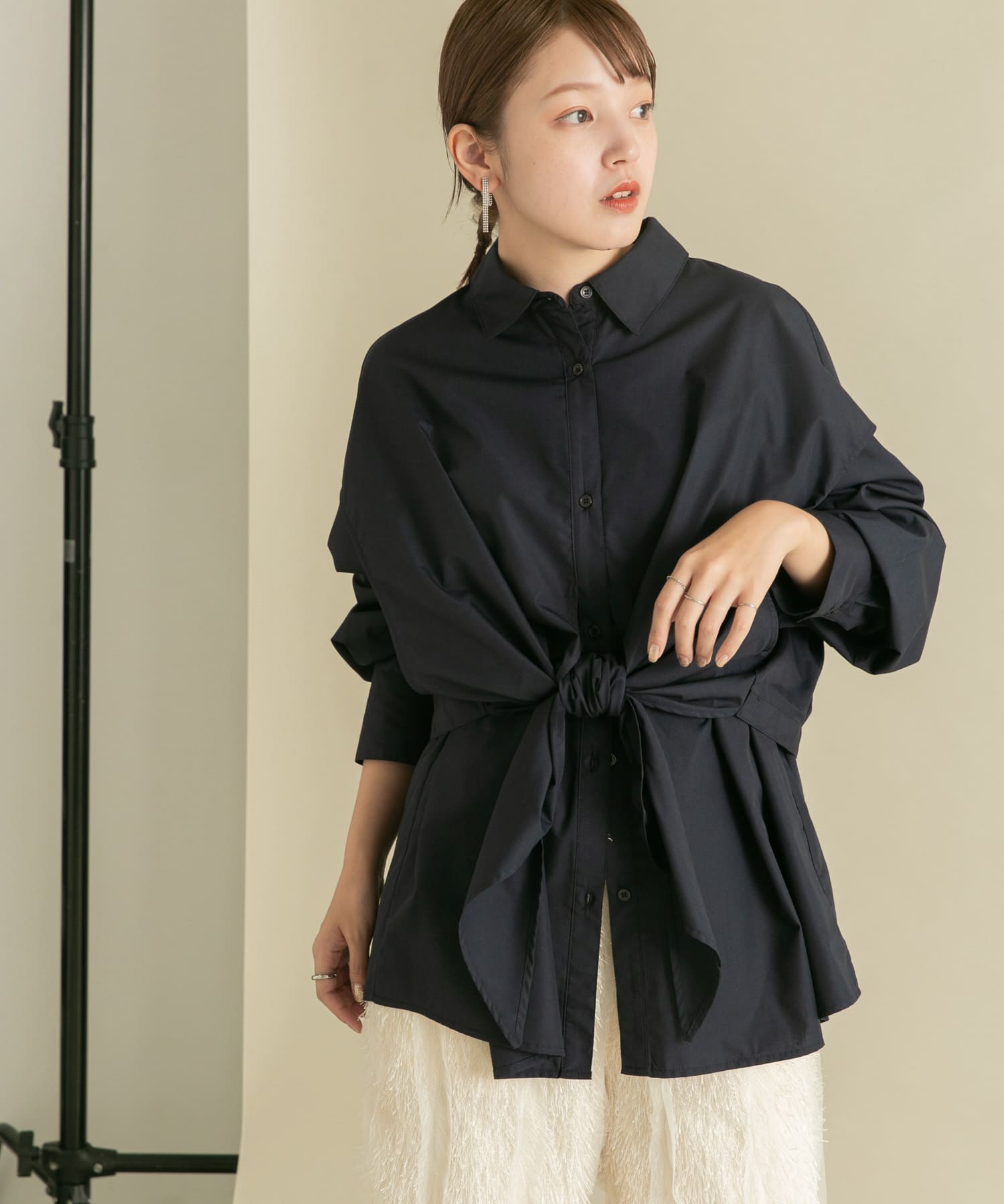 身長：160cm サイズ：one