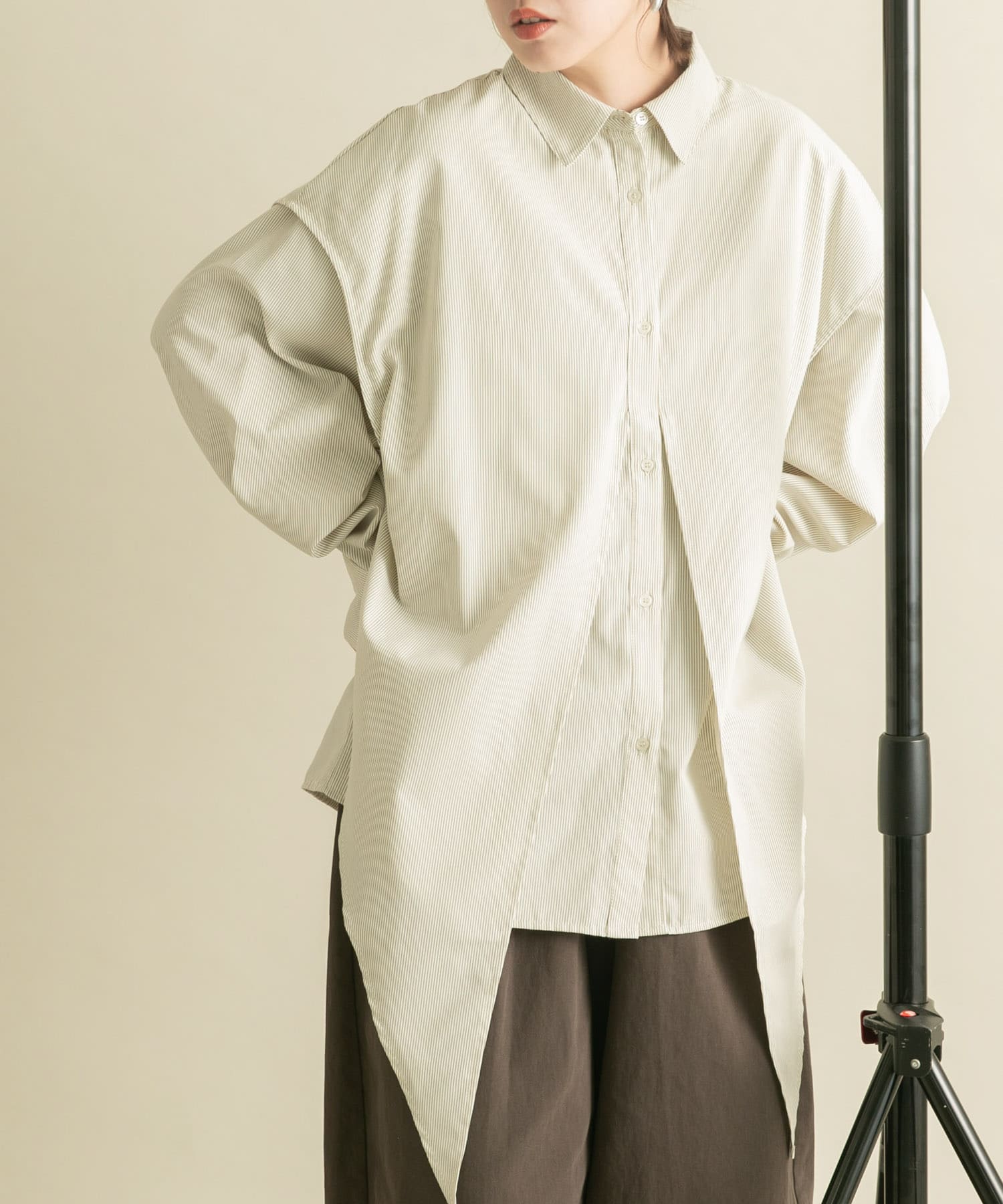 身長：160cm サイズ：one