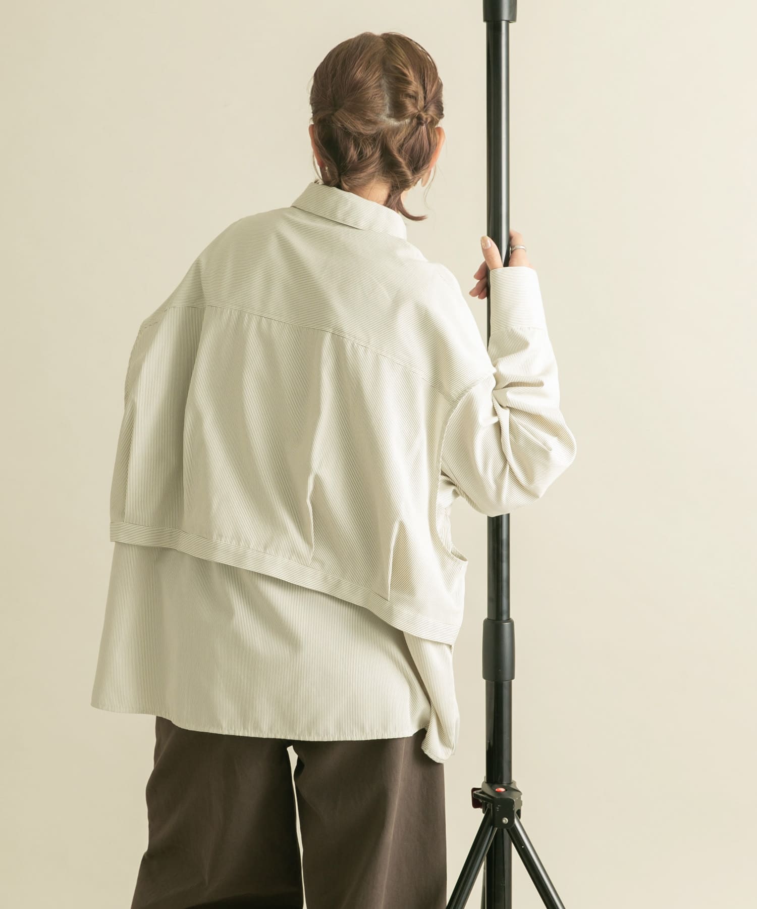 身長：160cm サイズ：one