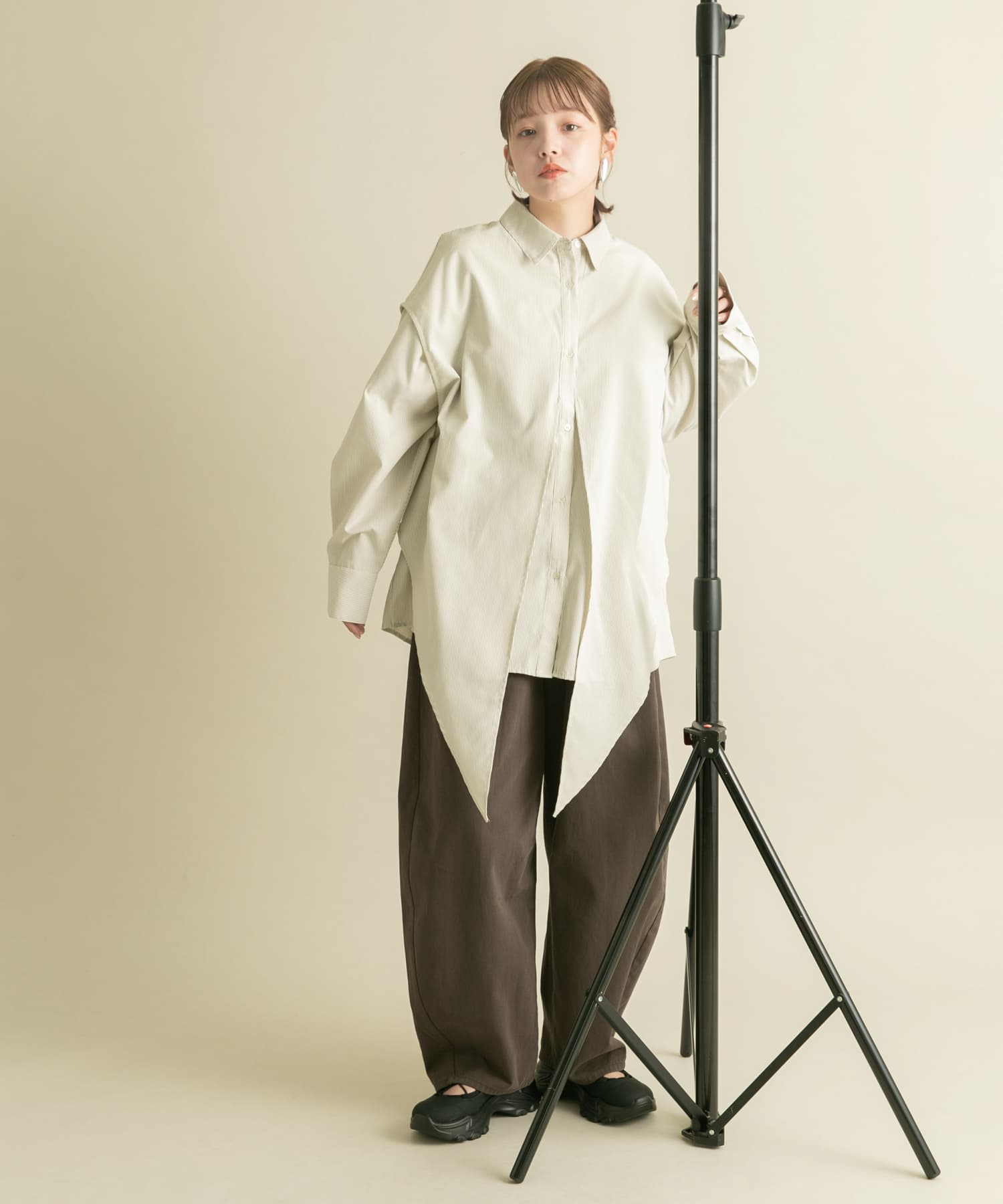 身長：160cm サイズ：one