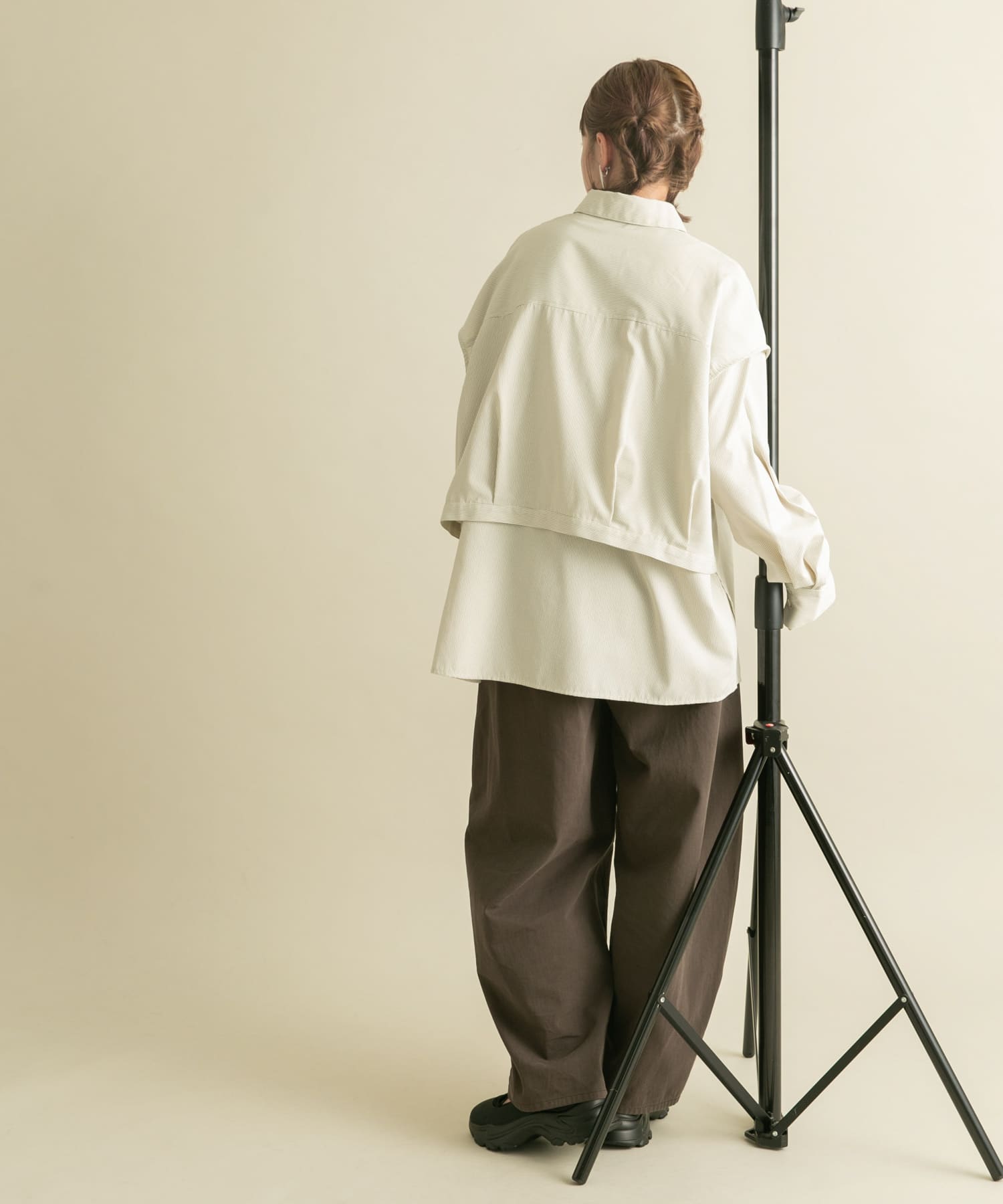 身長：160cm サイズ：one