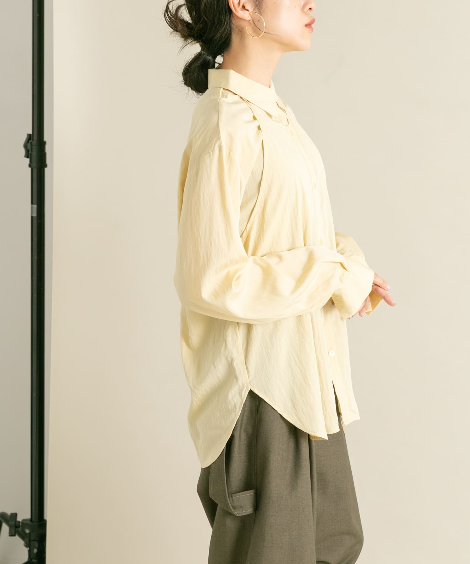 身長：160cm サイズ：one