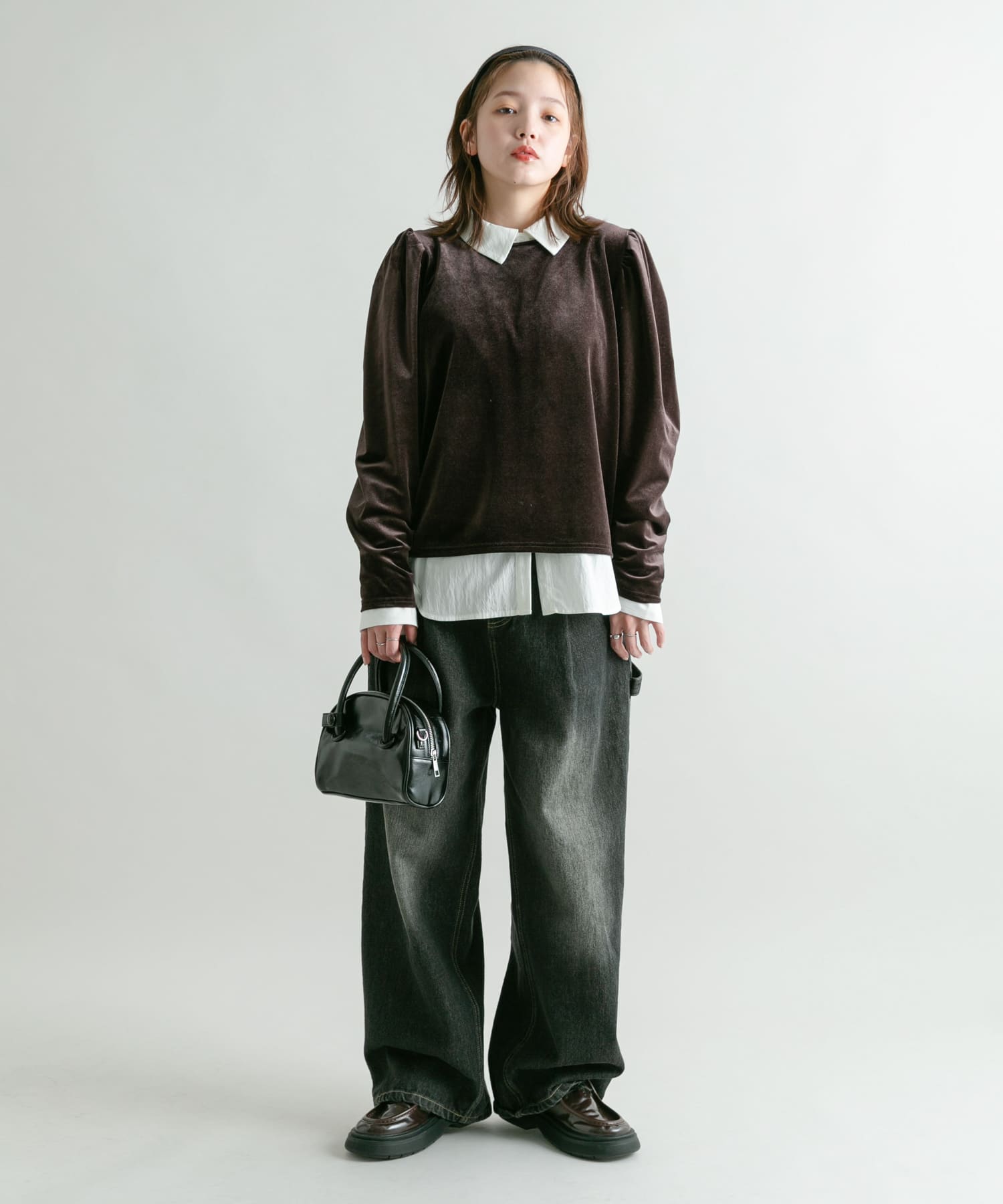 身長：160cm サイズ：one