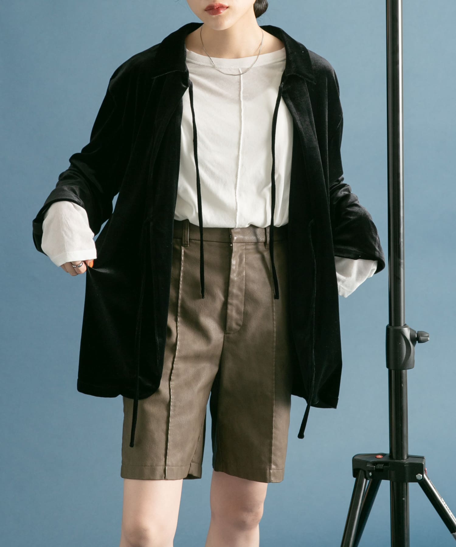 身長：160cm サイズ：one