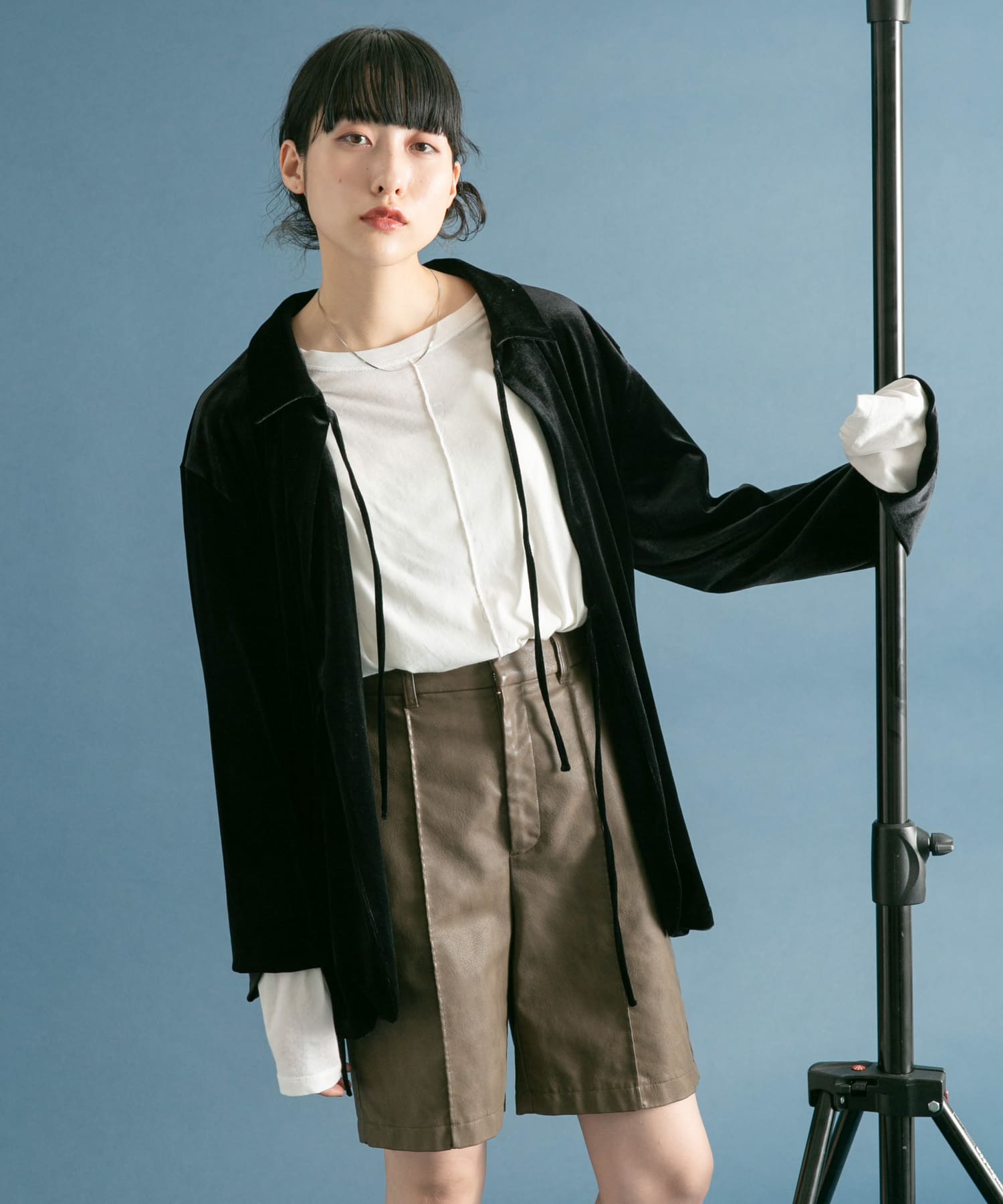 身長：160cm サイズ：one
