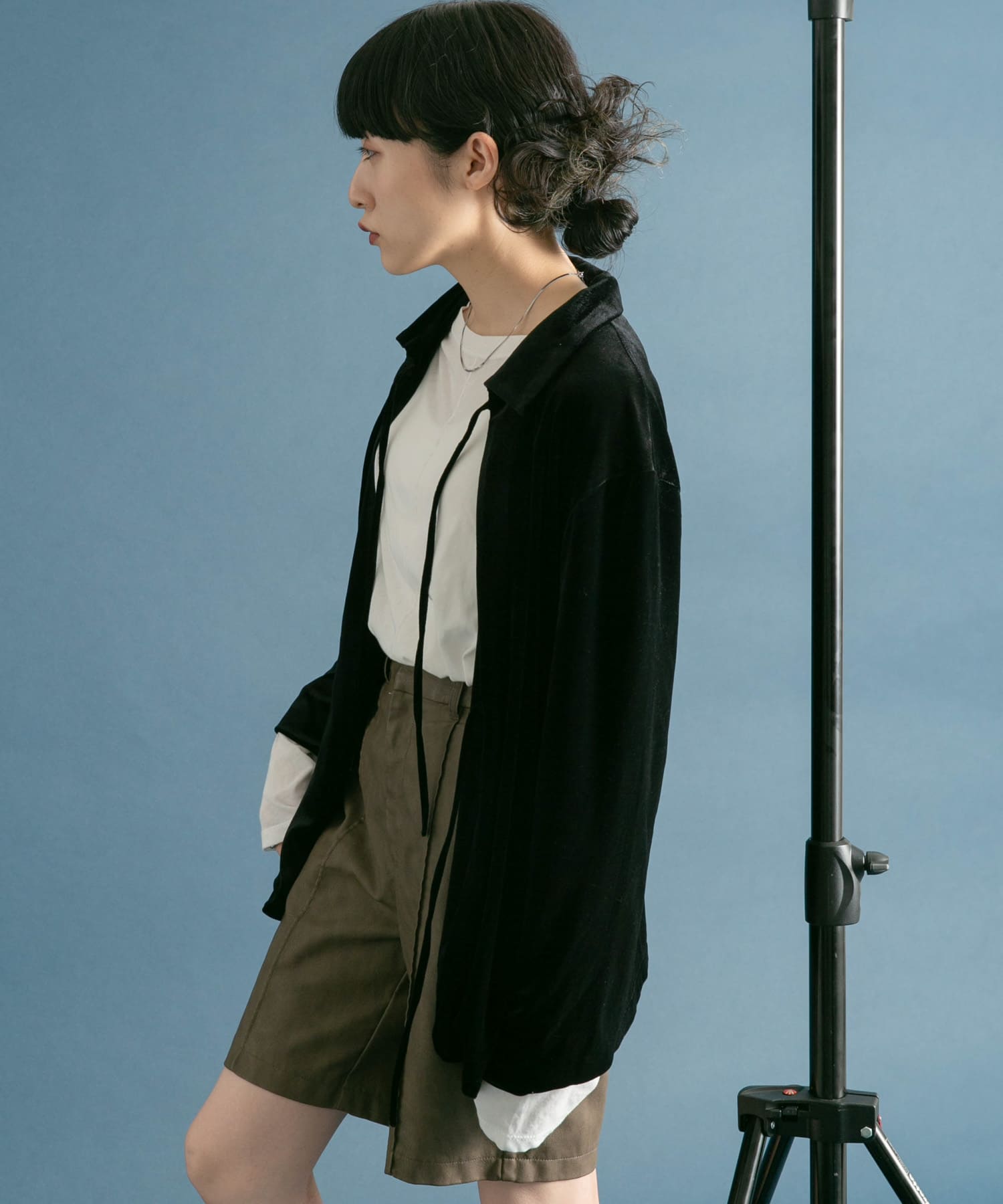 身長：160cm サイズ：one