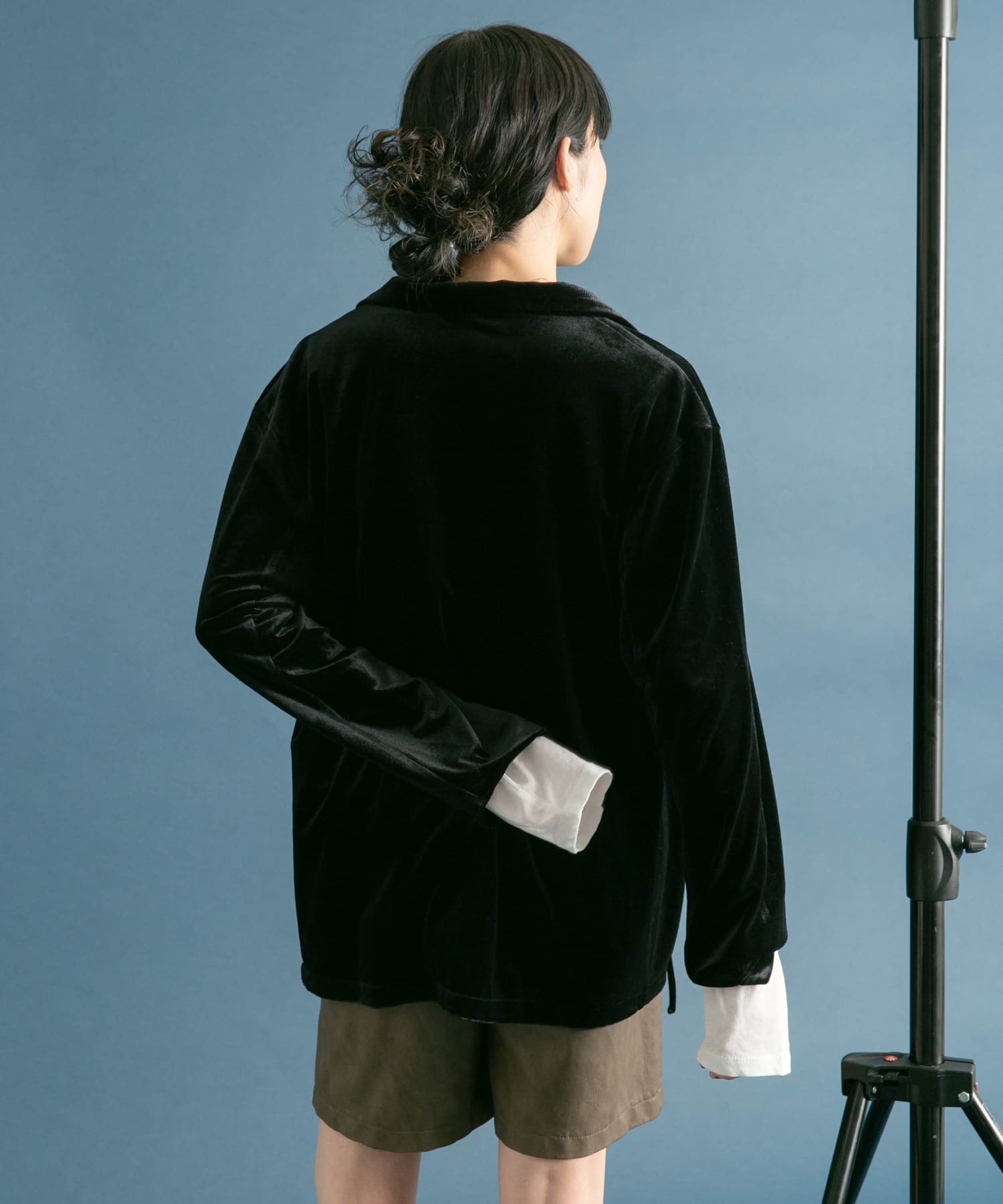 身長：160cm サイズ：one