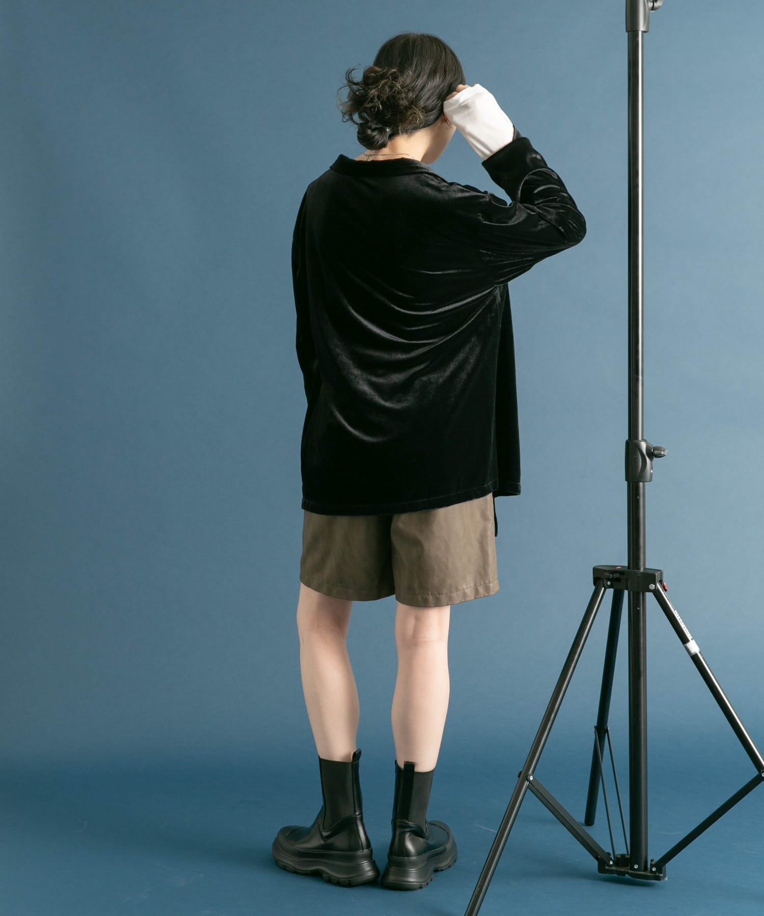 身長：160cm サイズ：one