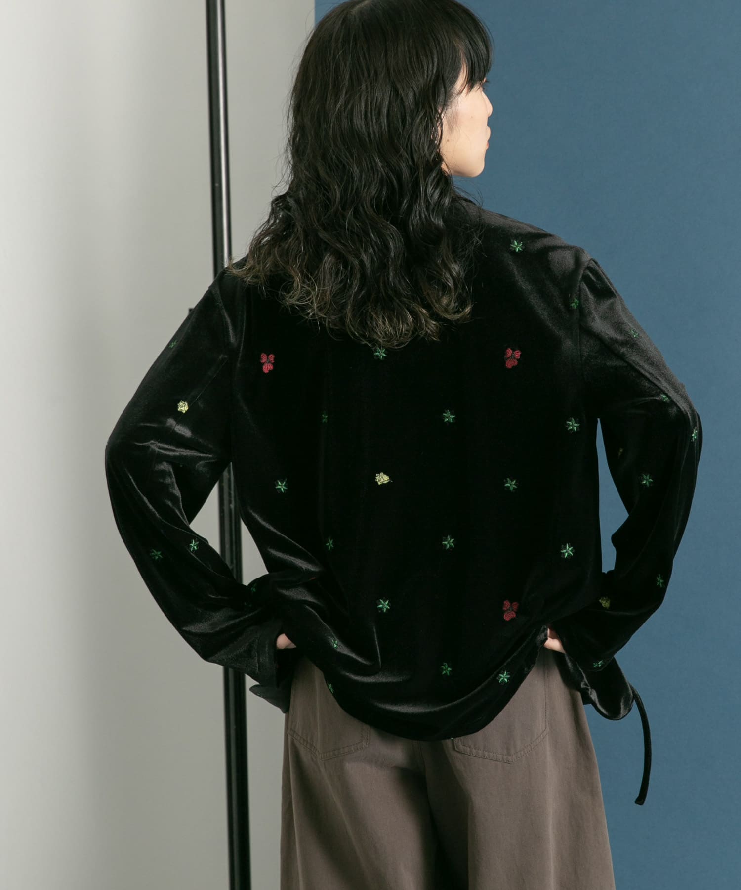 身長：160cm サイズ：one