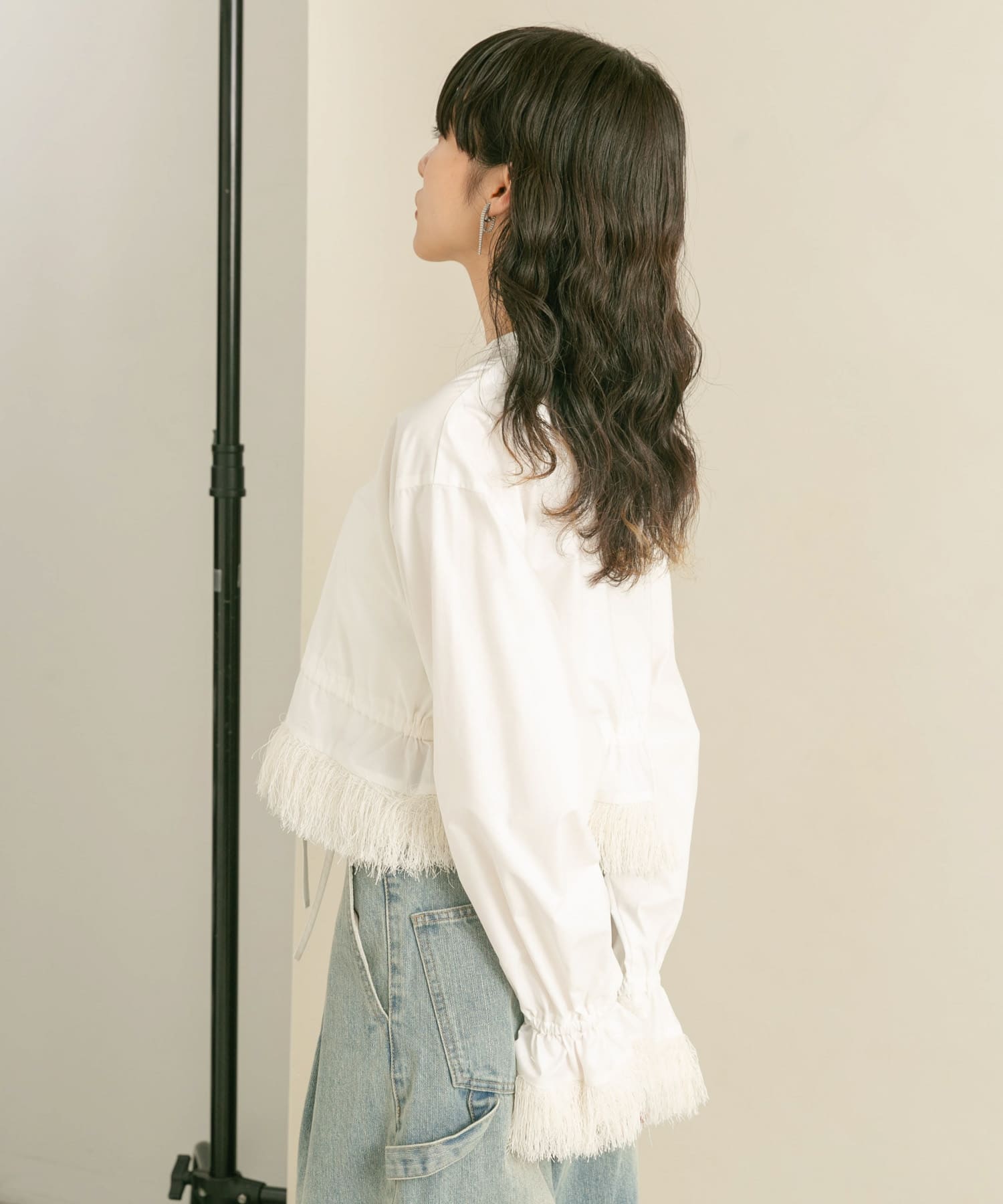 身長：160cm サイズ：one