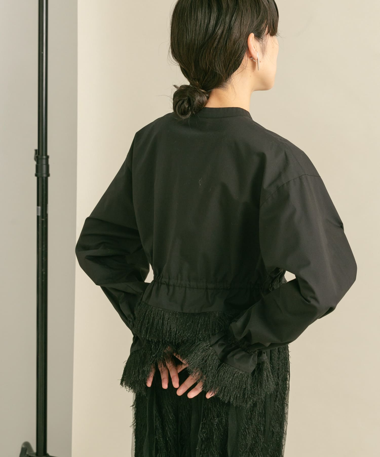 身長：160cm サイズ：one