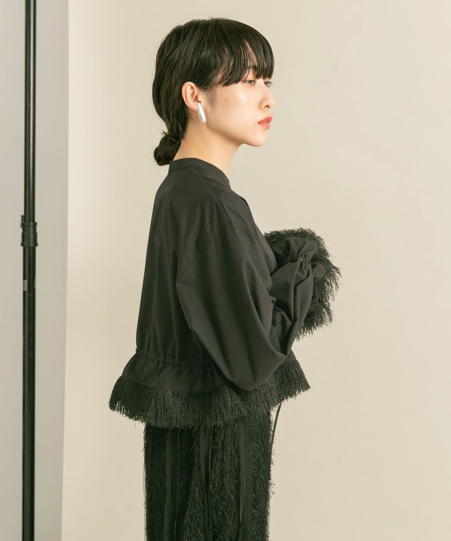 身長：160cm サイズ：one