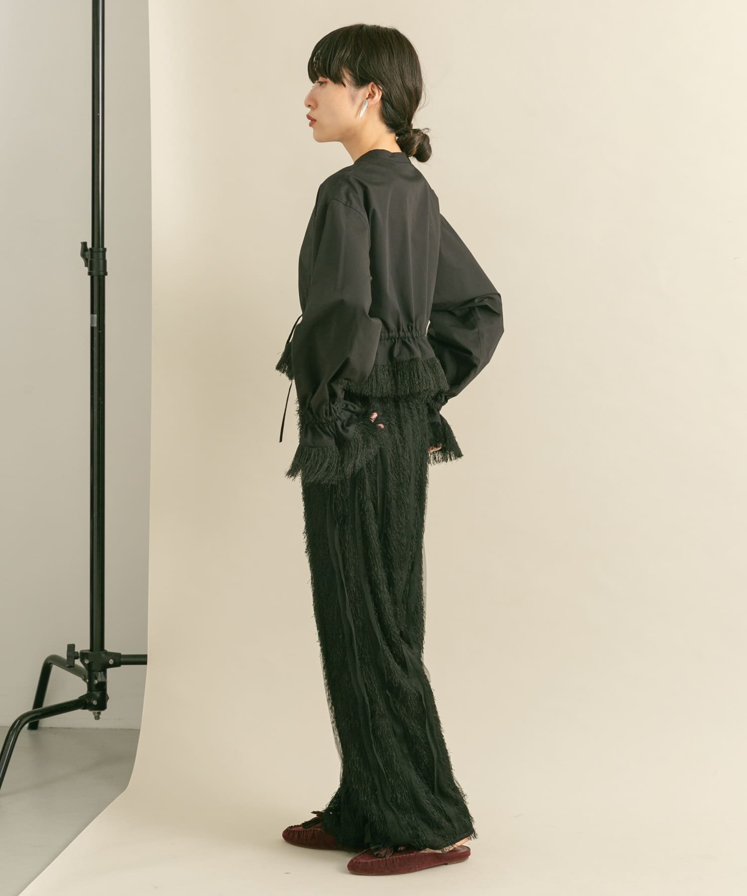 身長：160cm サイズ：one