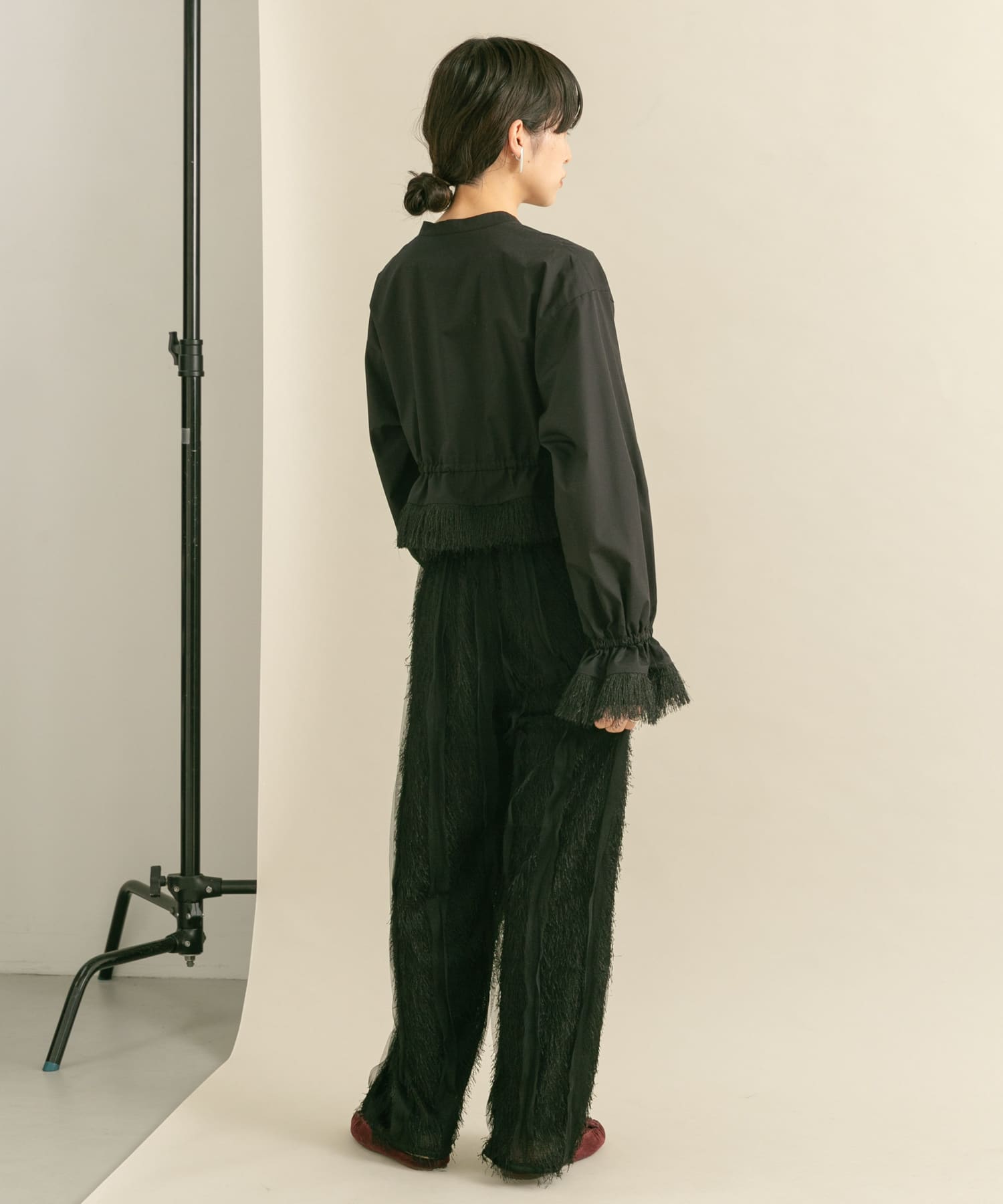 身長：160cm サイズ：one