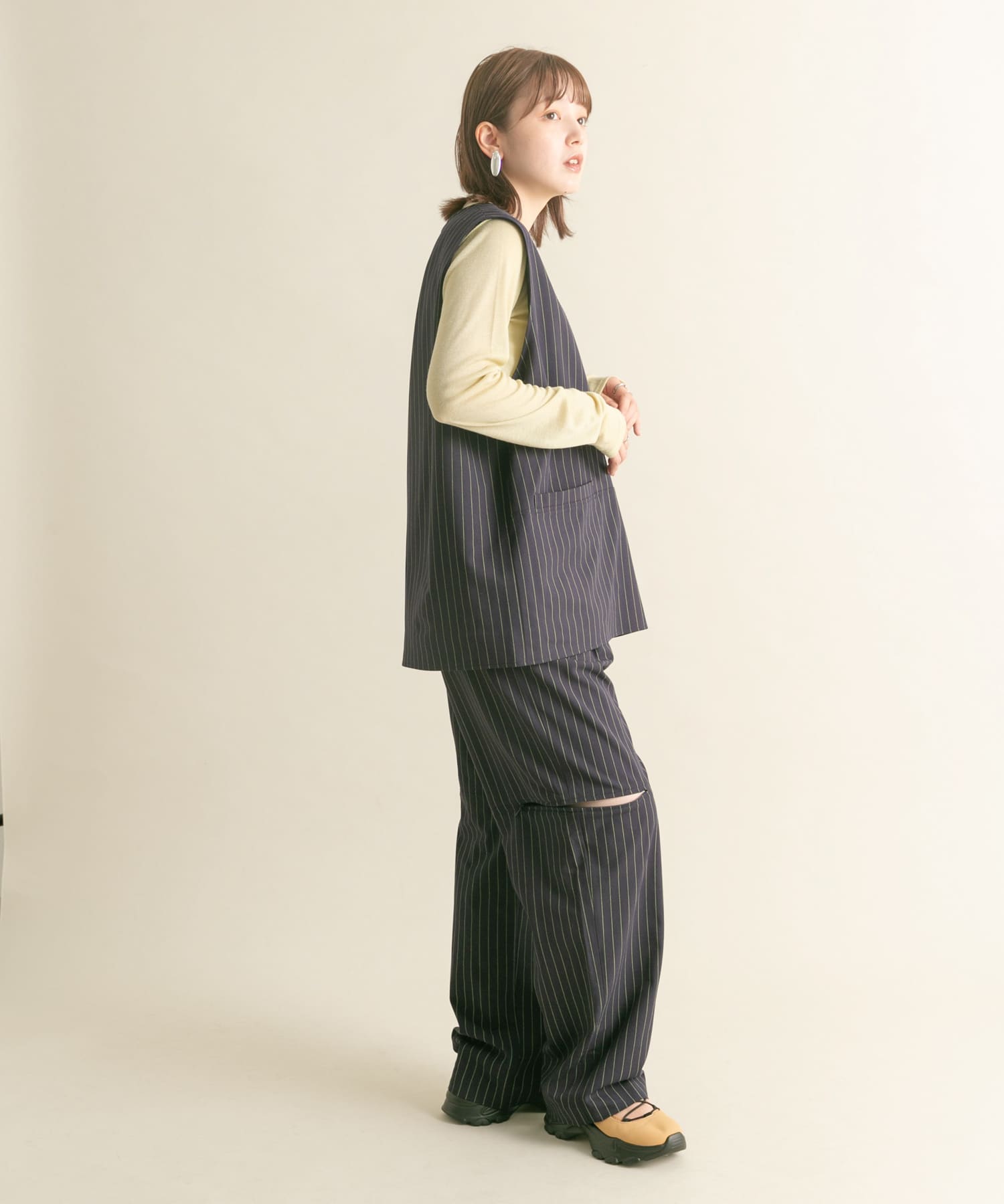 身長：160cm サイズ：36