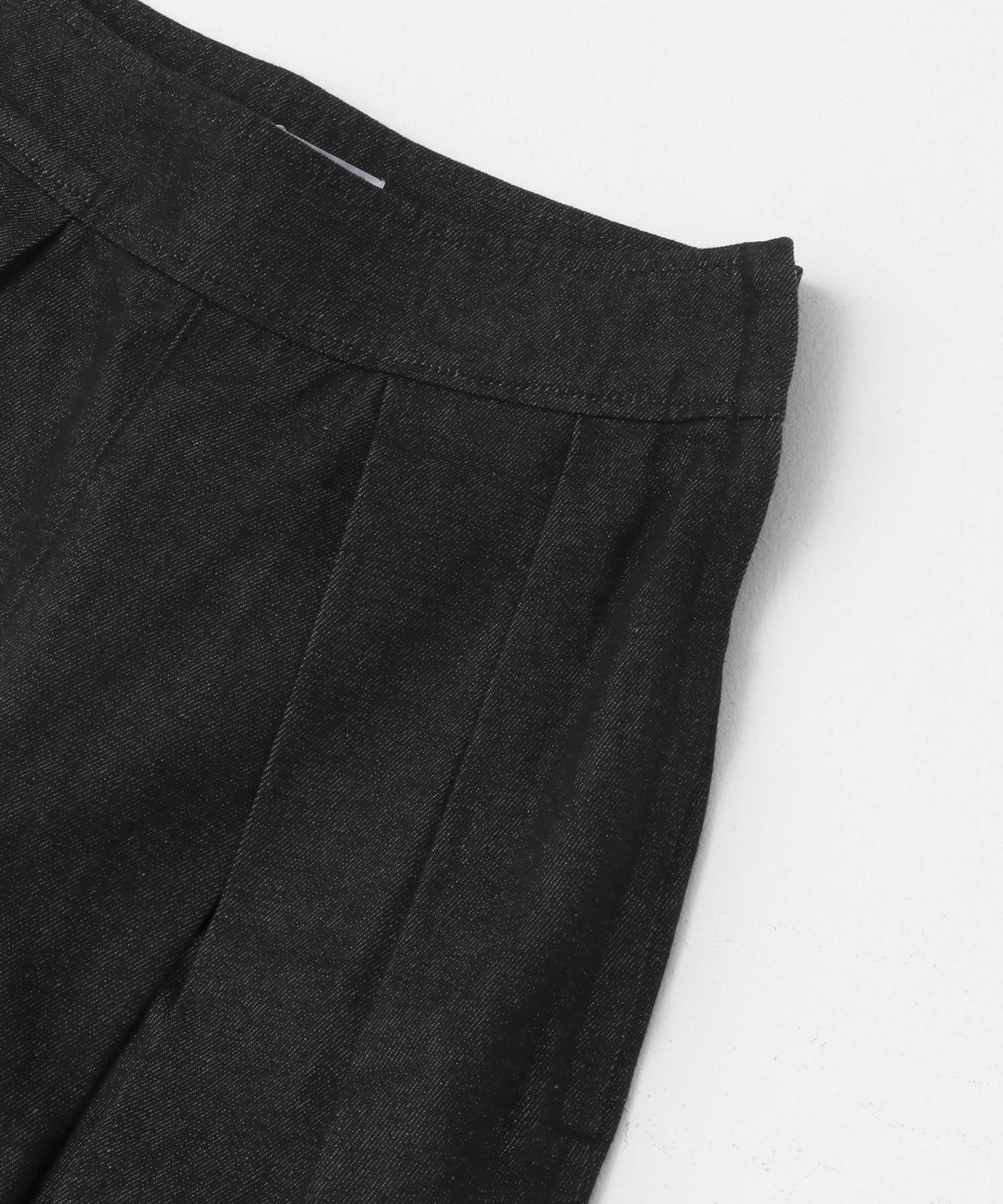 『2サイズ展開』タックコクーンデニム BLACK 36