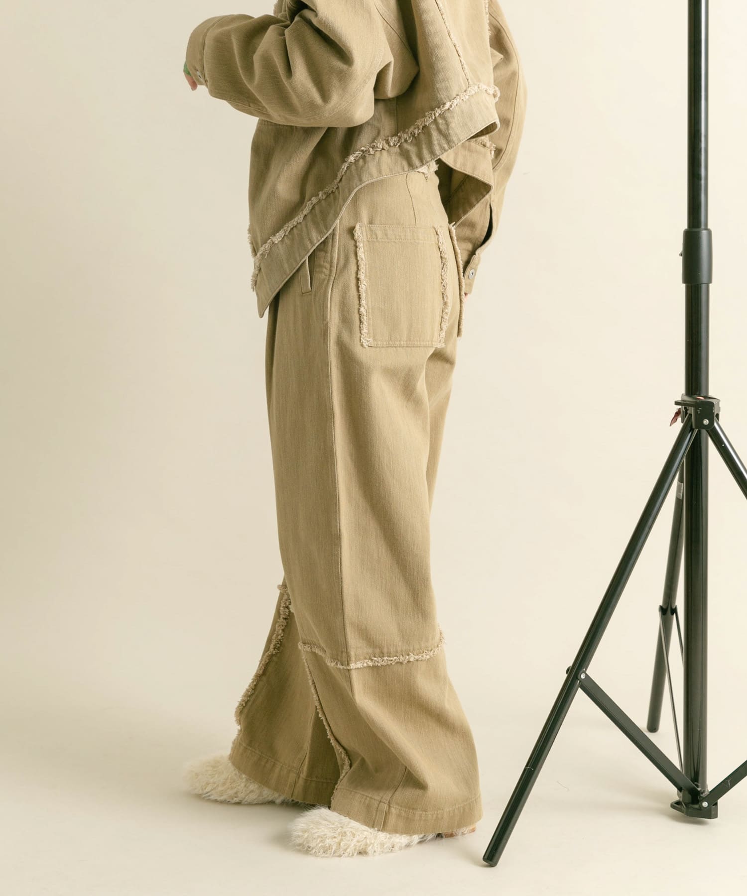 身長：160cm サイズ：one