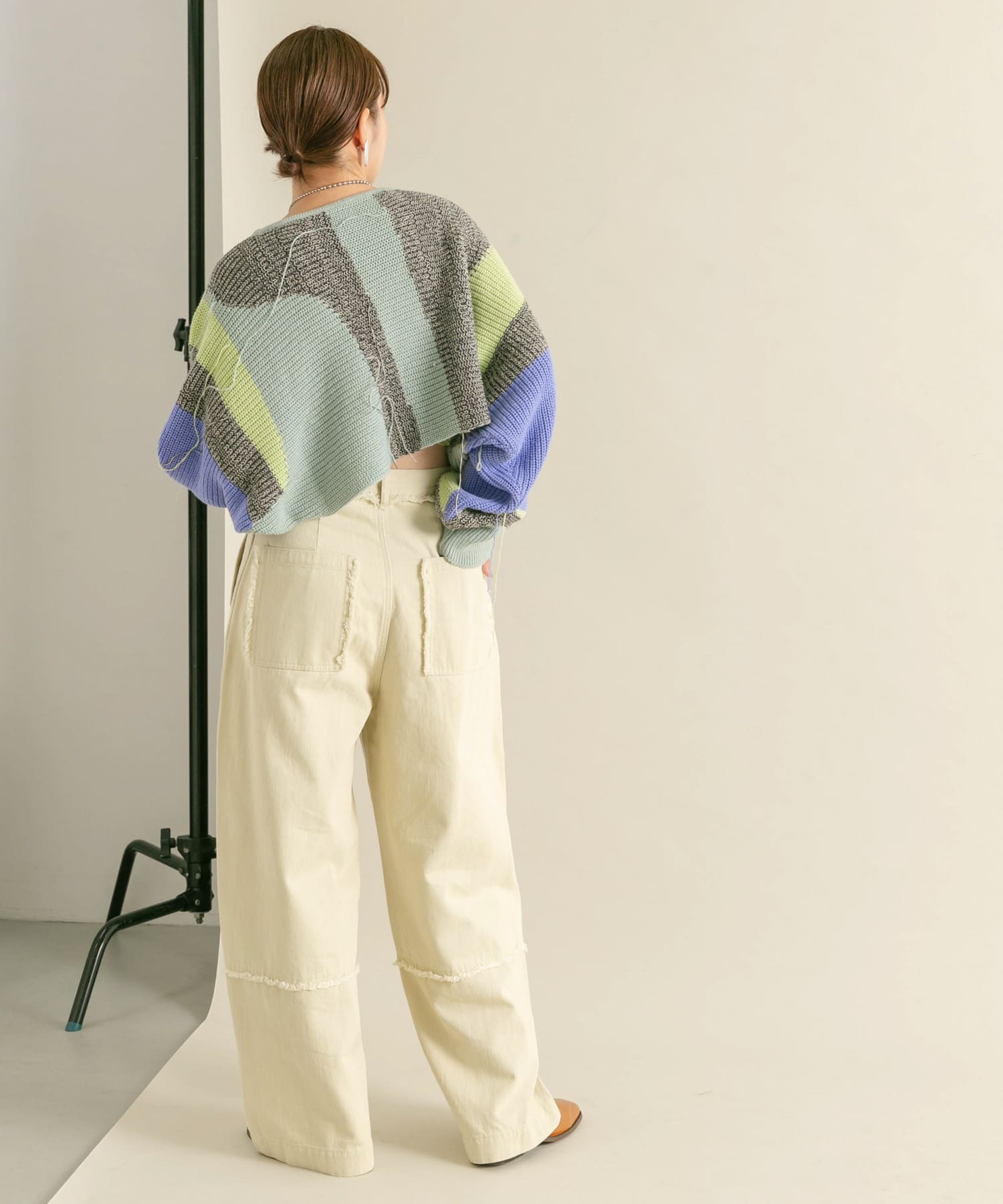 身長：160cm サイズ：one