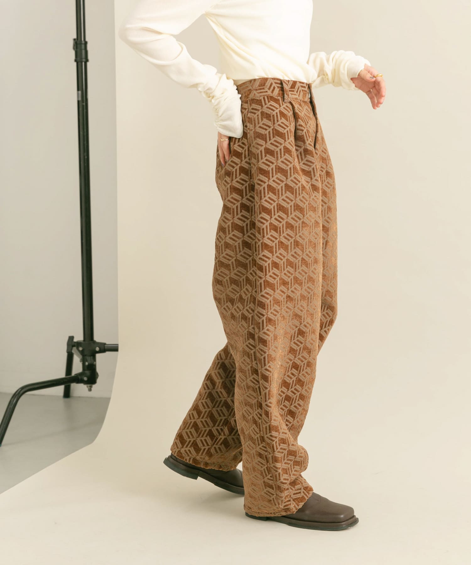 身長：160cm サイズ：one