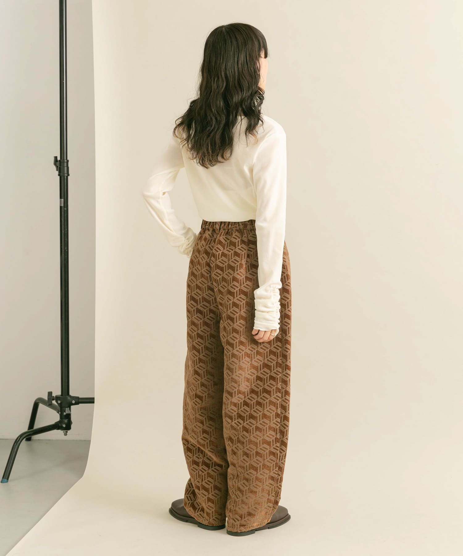 身長：160cm サイズ：one