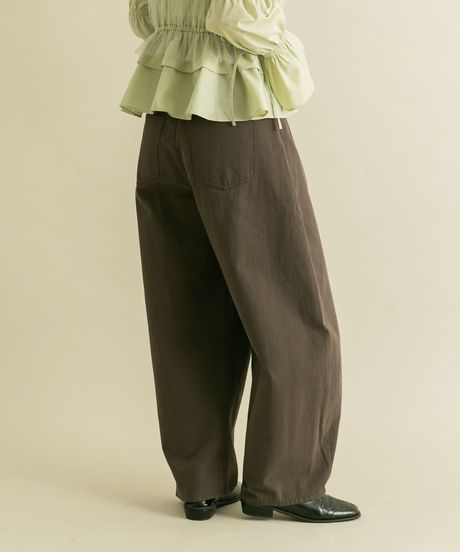 身長：160cm サイズ：one