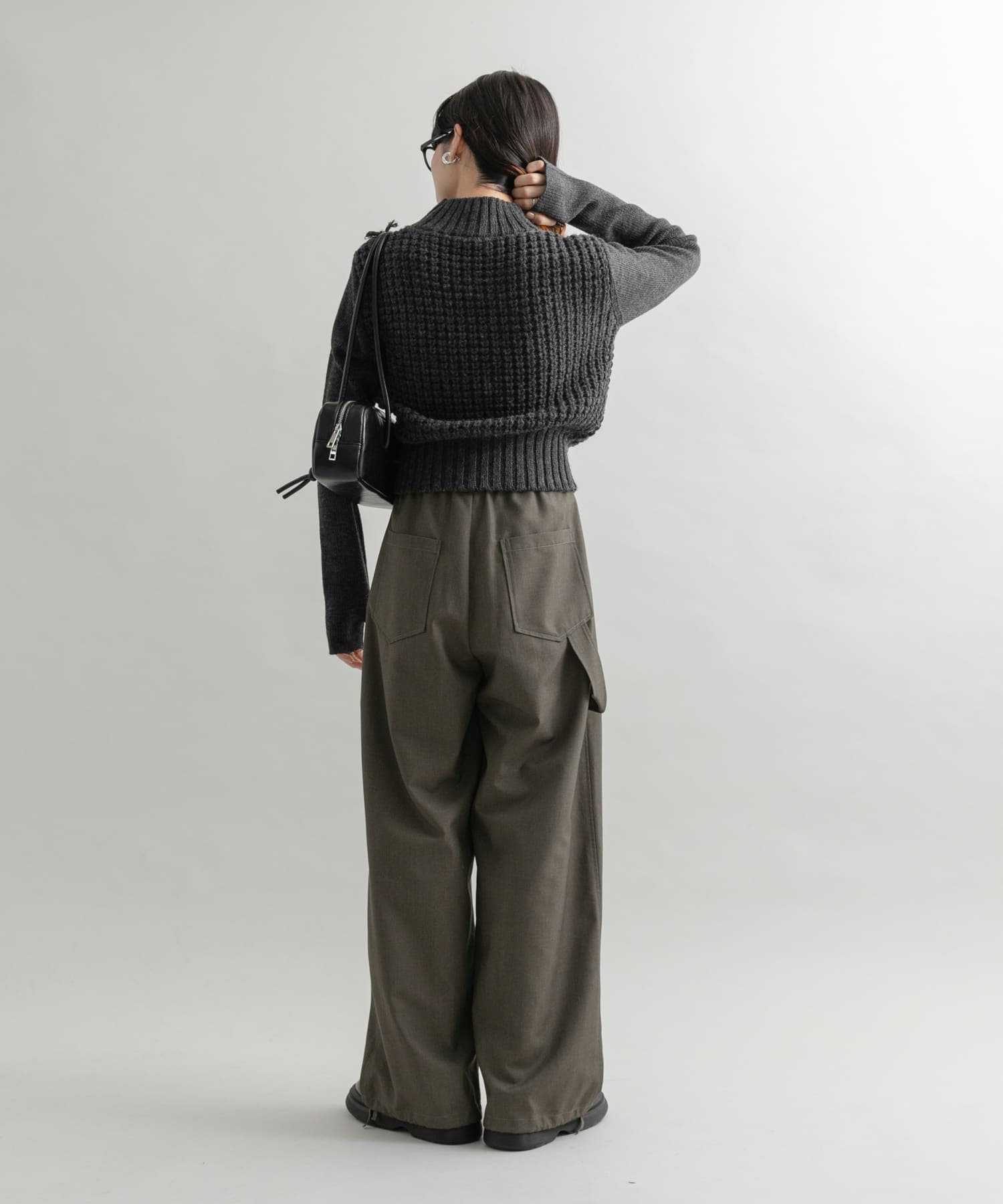 身長：160cm サイズ：one