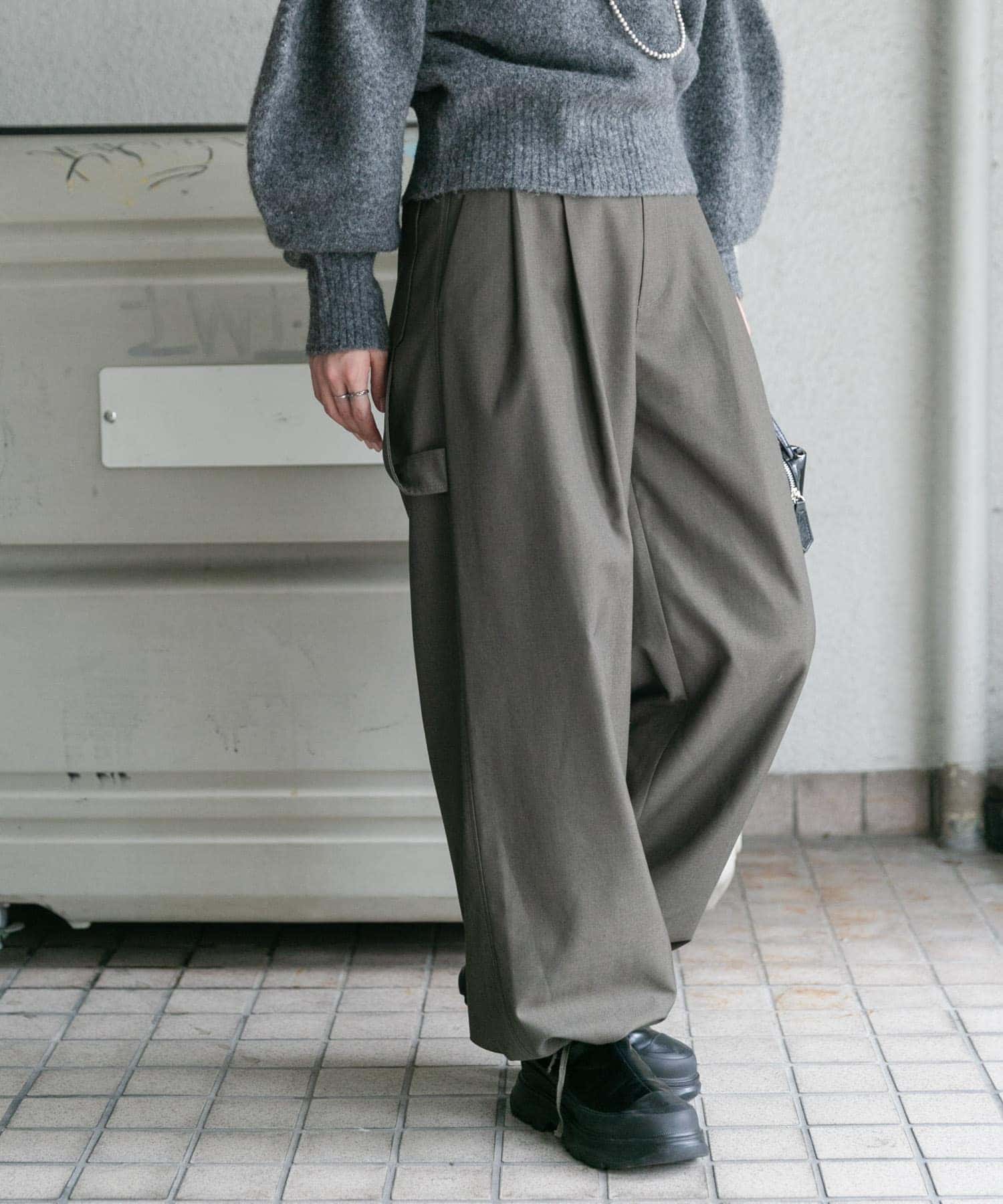 身長：160cm サイズ：one