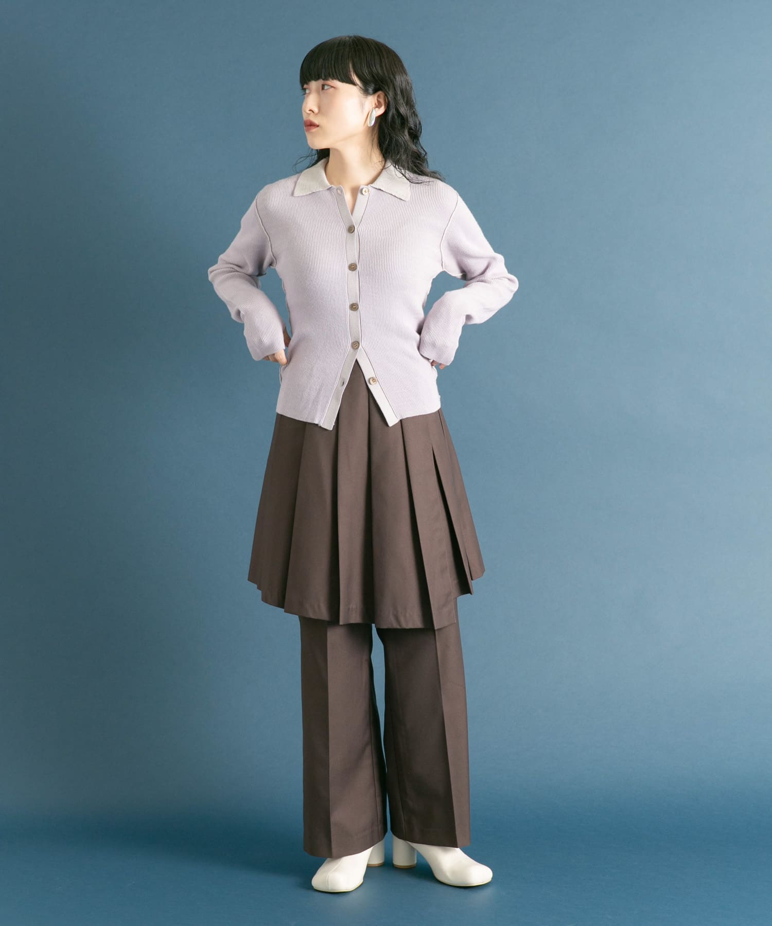 身長：160cm サイズ：one