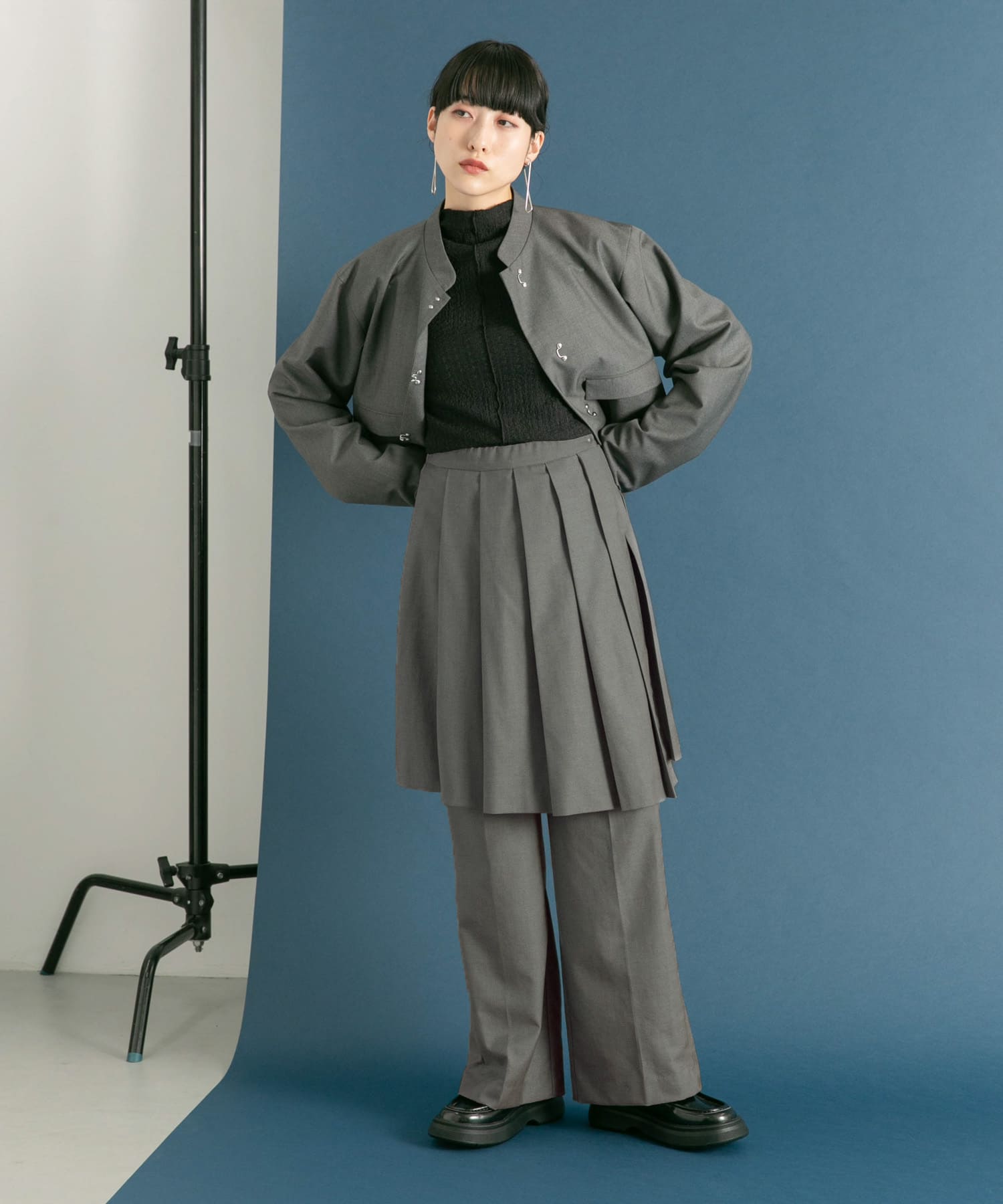 身長：160cm サイズ：one